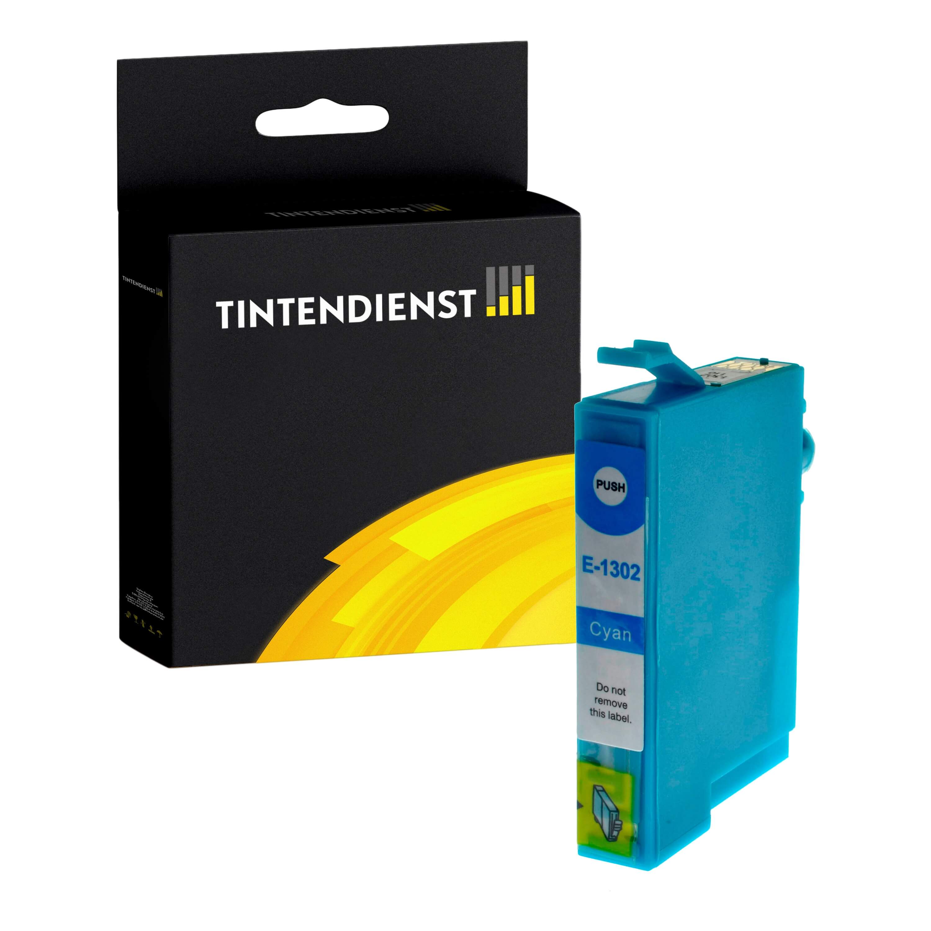 Tintendienst kompatibel für Epson Tintenpatrone C13T13024010 / T1302 Cyan