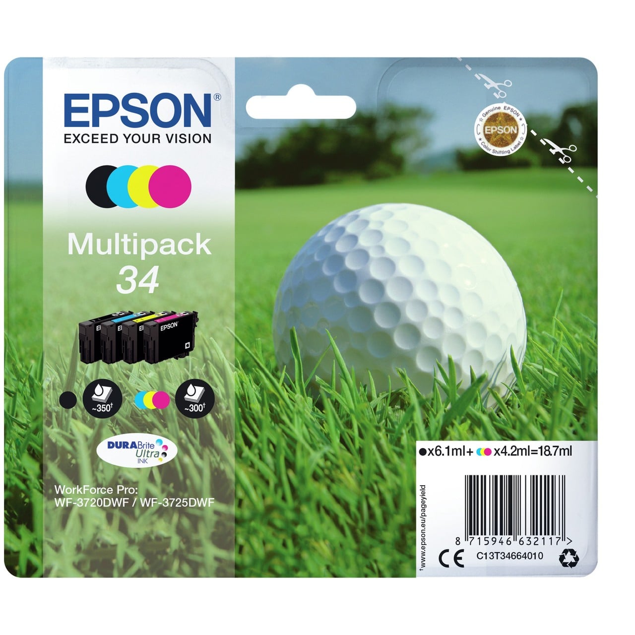 Original Multipack Epson C13T34664010