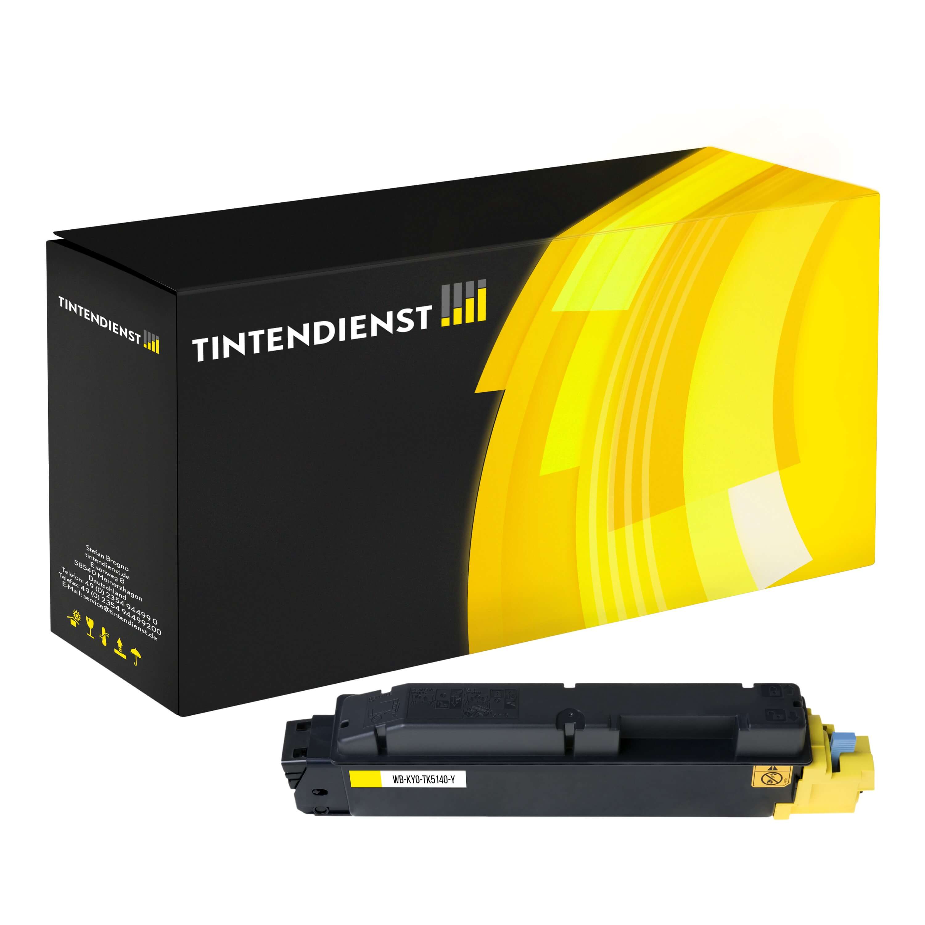 Kyocera 1T02NRANL0 Toner gelb – Tintendienst kompatibel