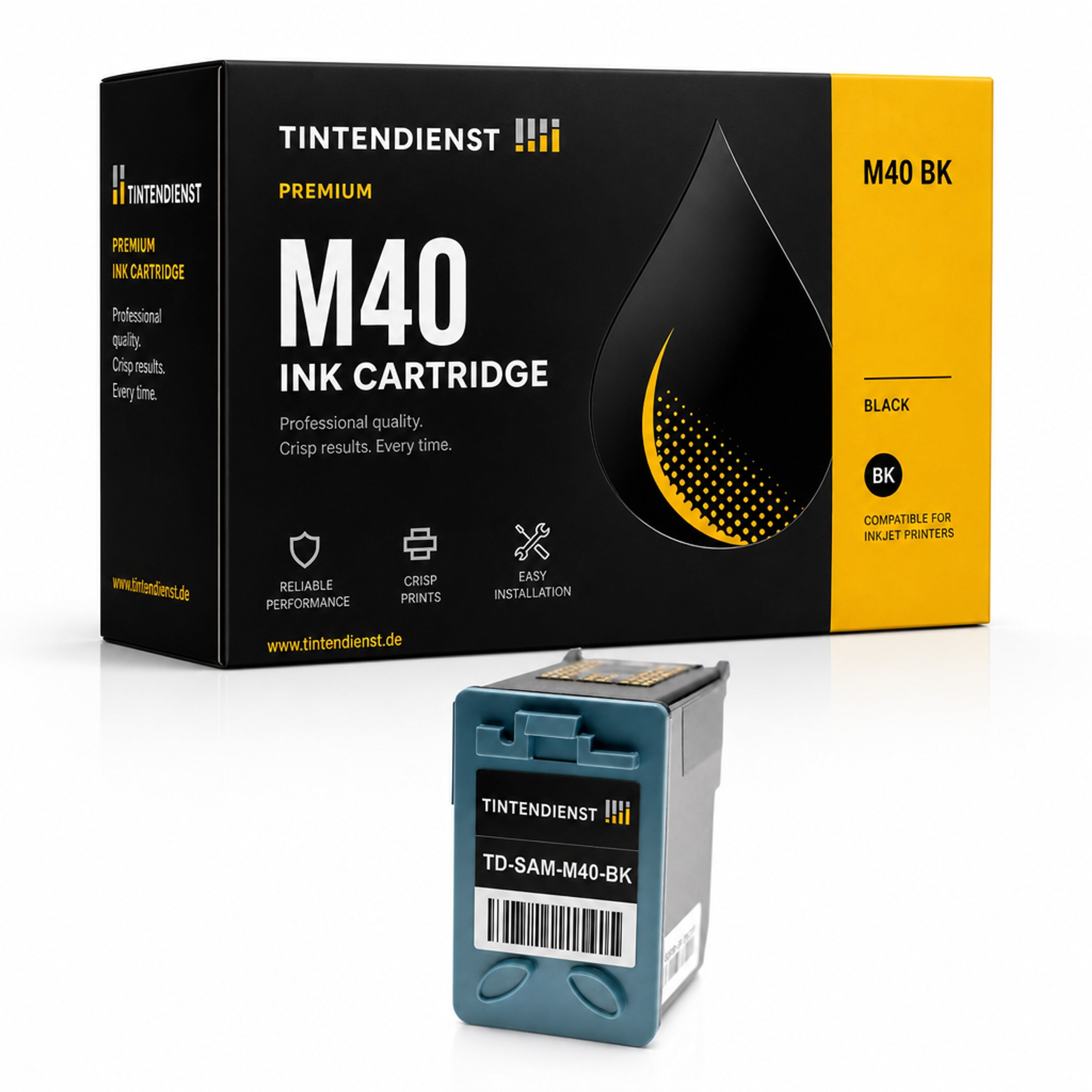 Druckerpatrone kompatibel zu Samsung M40, schwarz
