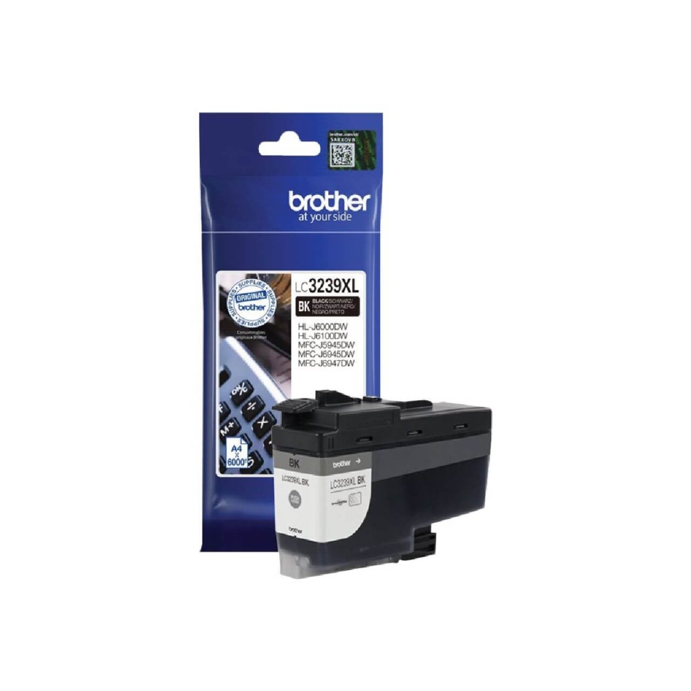Original Brother Tintenpatrone LC-3239XLBK Schwarz