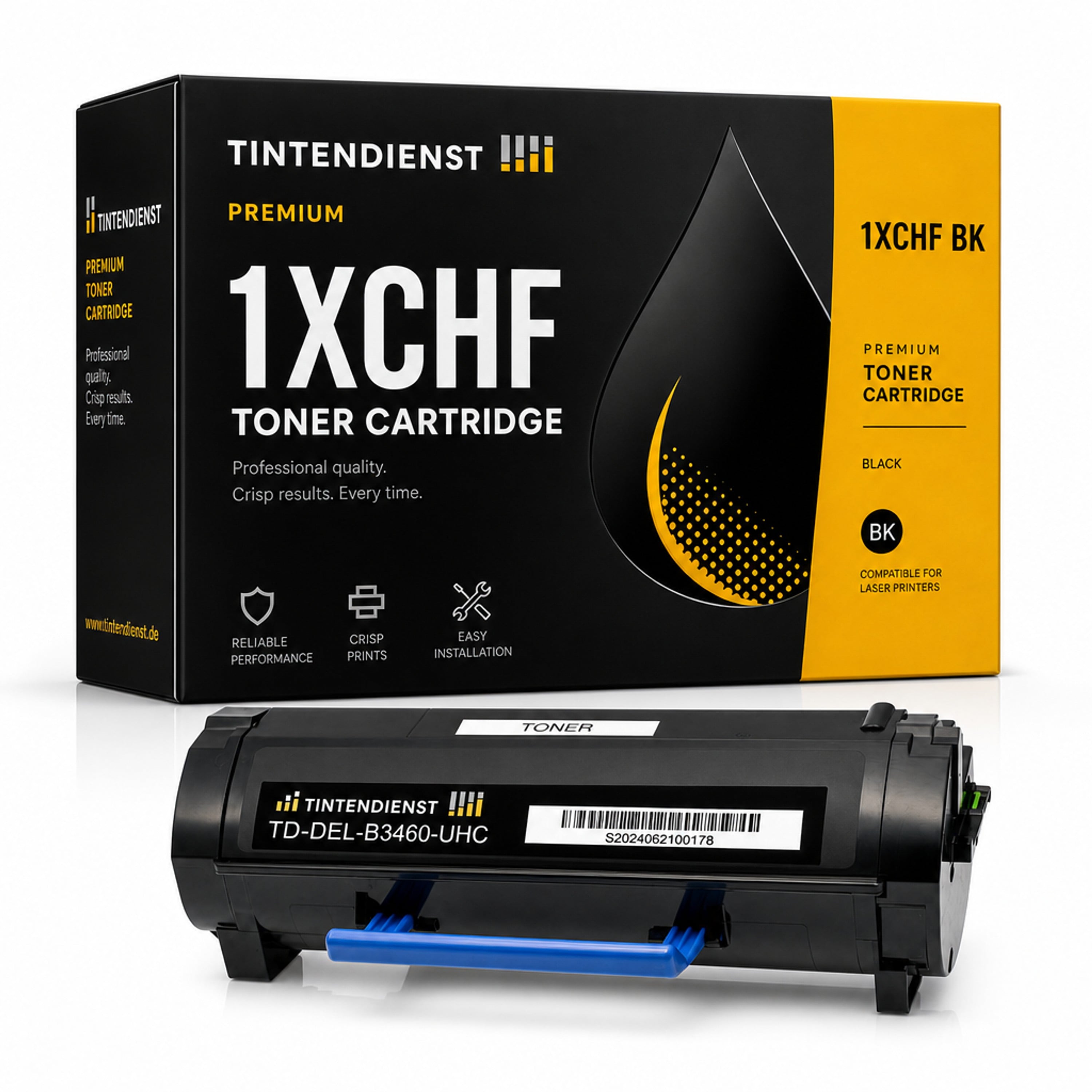 Toner kompatibel zu Dell 1XCHF, schwarz