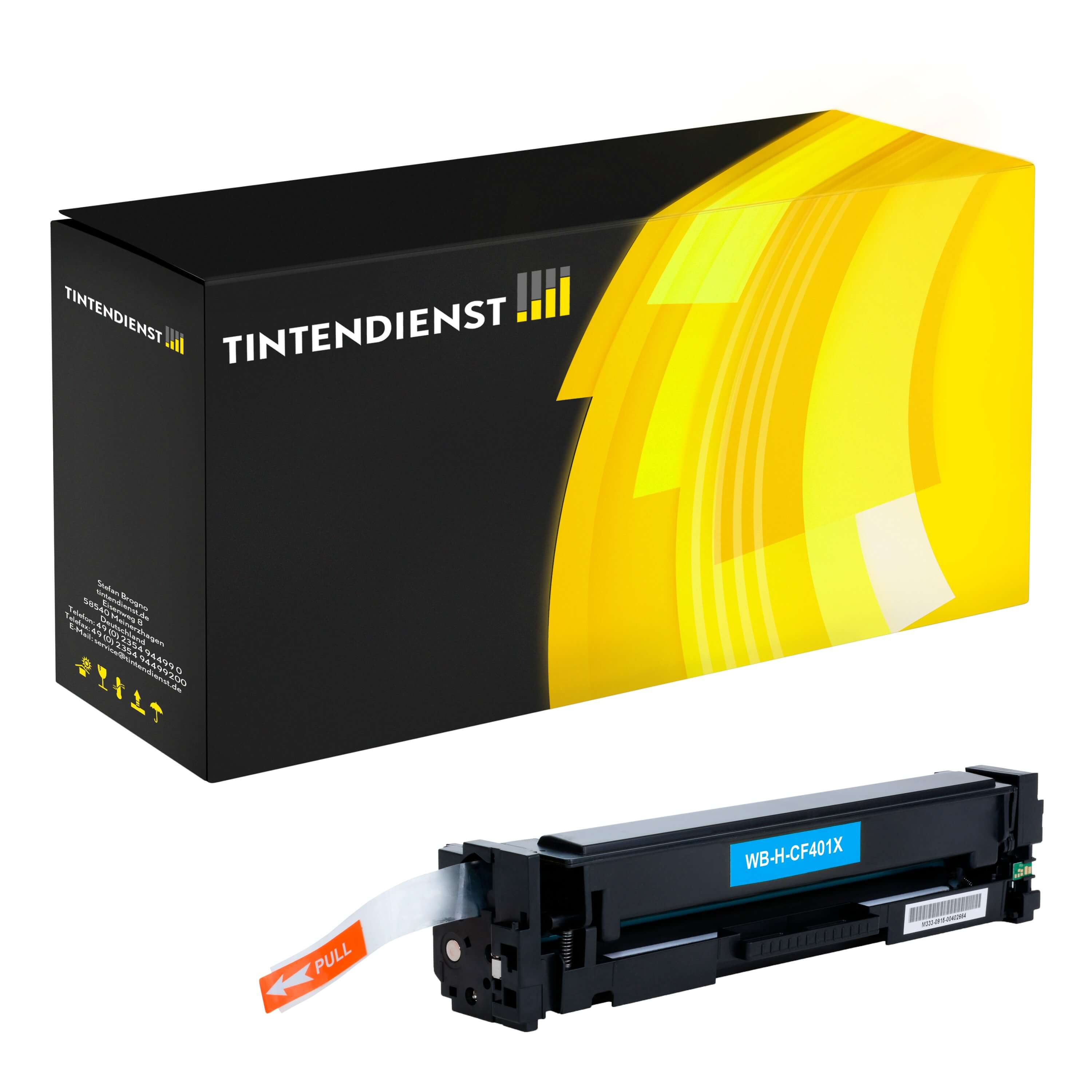 Tintendienst Toner HP CF401X c