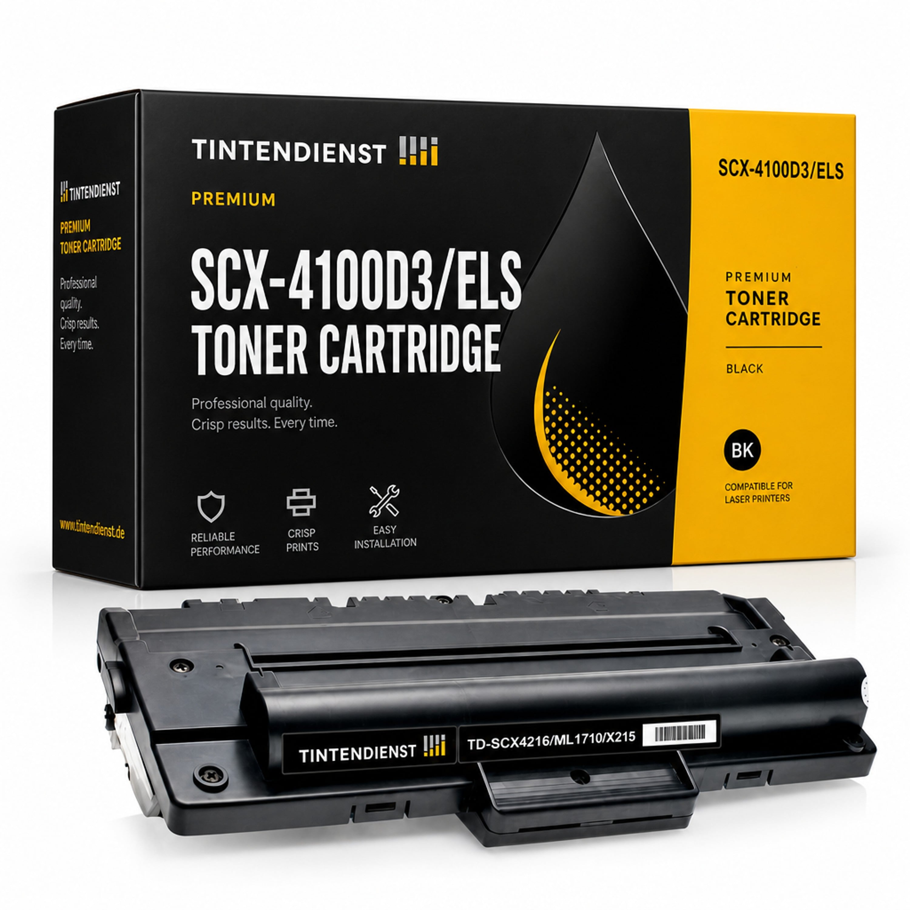 Toner kompatibel zu Samsung SCX-4100D3/ELS, schwarz