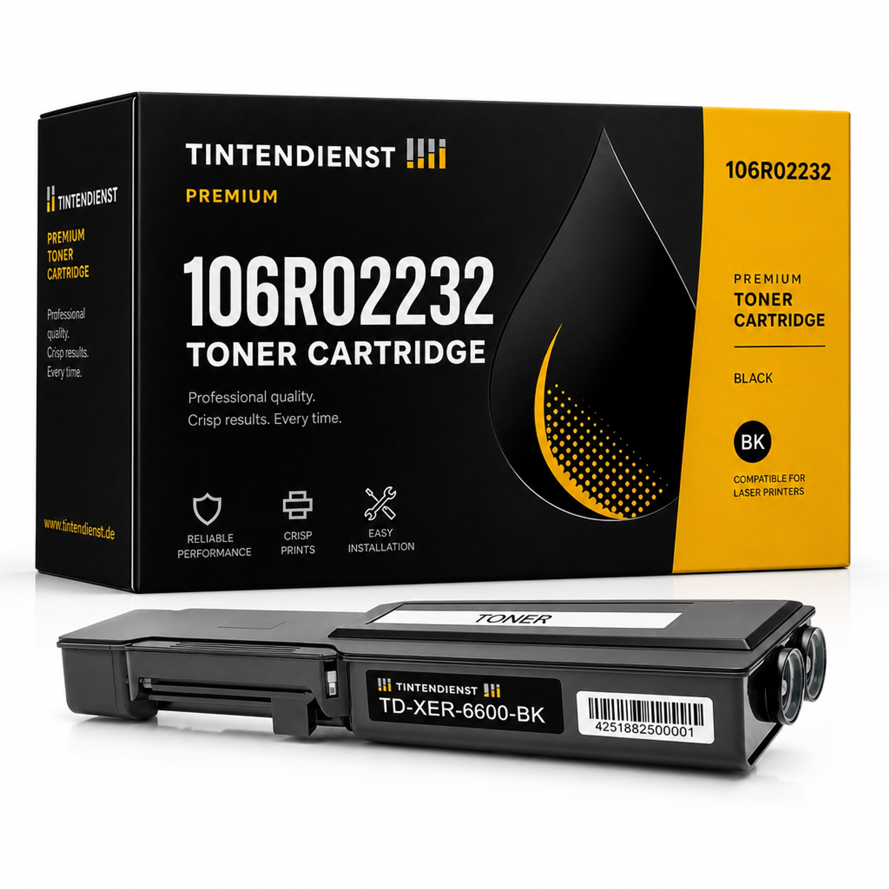 Toner kompatibel zu Xerox 106R02232, schwarz