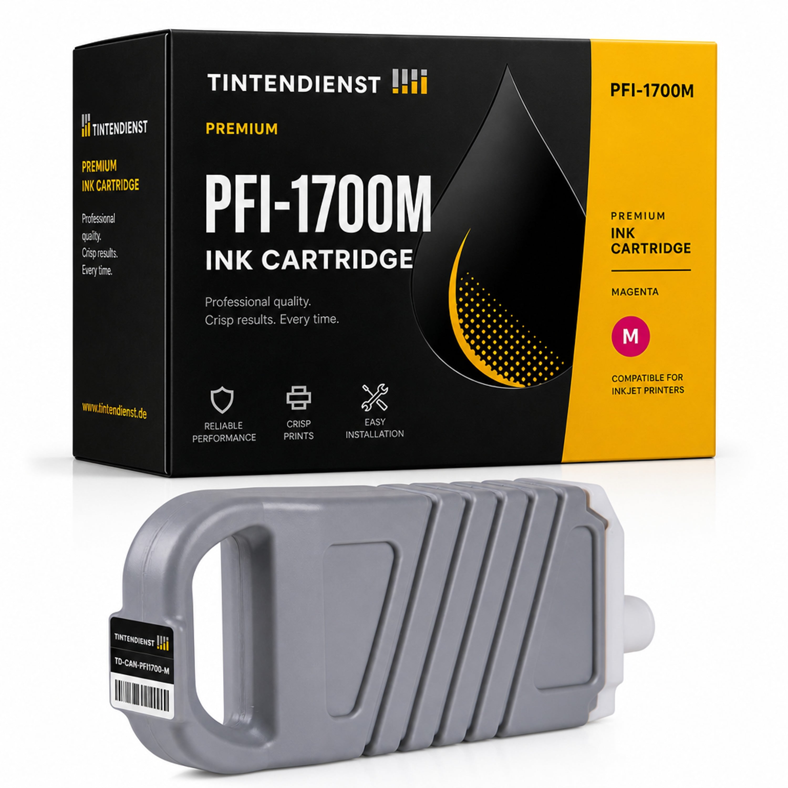 Druckerpatrone kompatibel zu Canon PFI-1700M, magenta