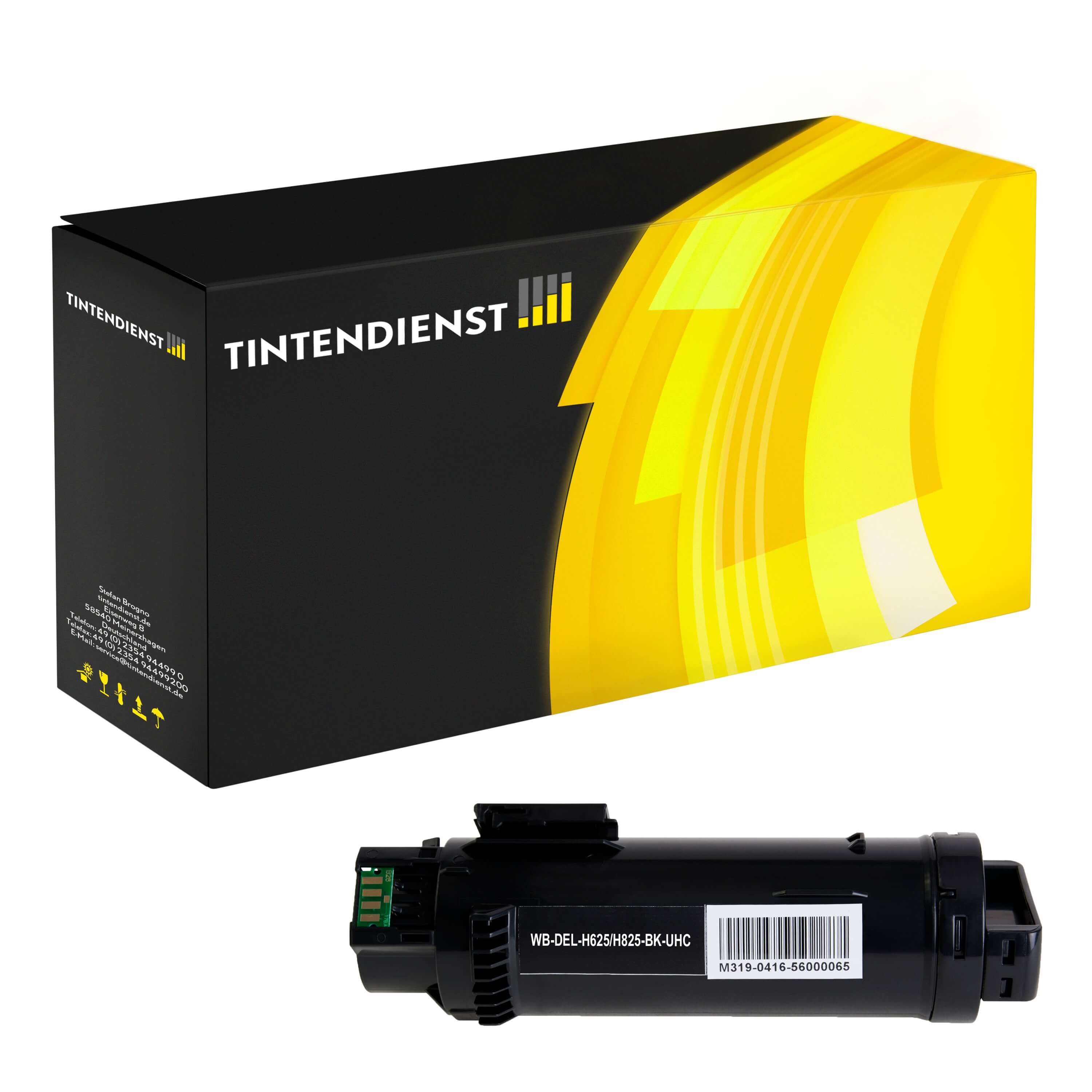 Tintendienst Toner Dell H625 H825 UHC 593BBRZ bk
