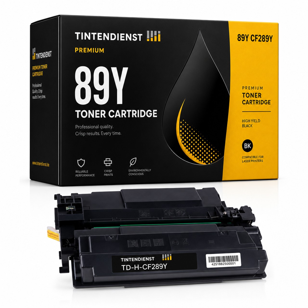 Toner kompatibel zu HP 89Y, schwarz