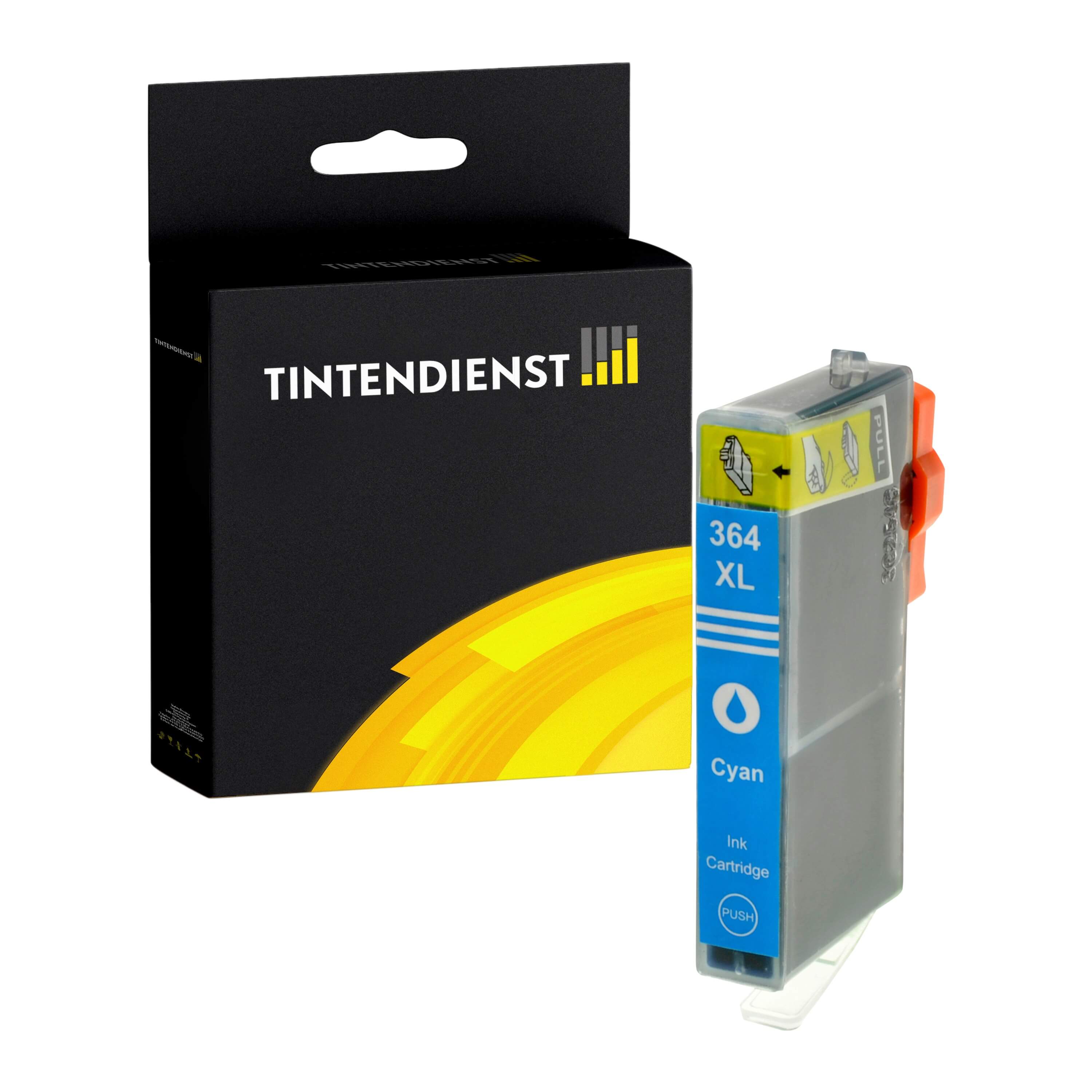HP 364XL Druckerpatrone (CB323EE) cyan XL – Tintendienst kompatibel