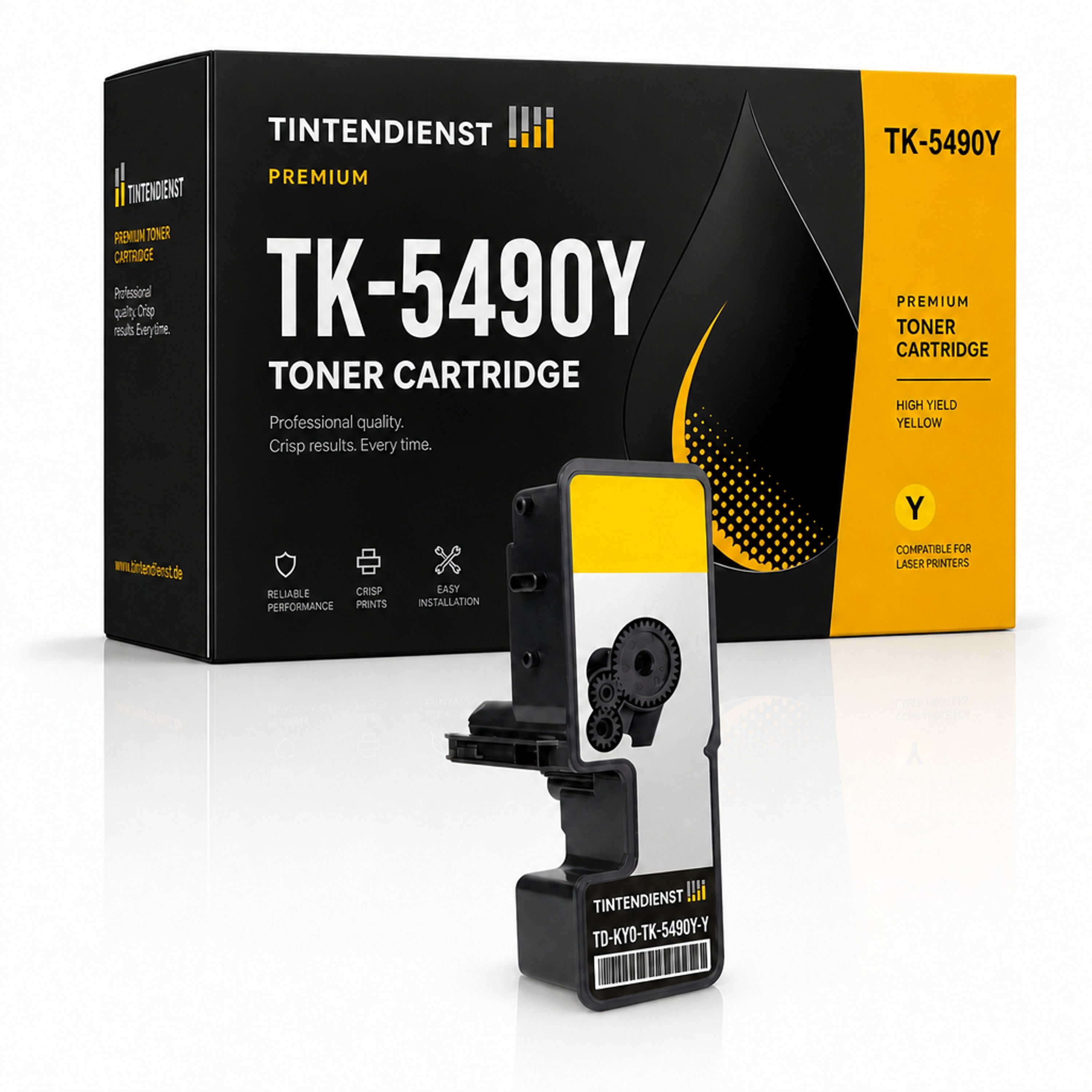 Toner kompatibel zu Kyocera TK-5490Y, gelb