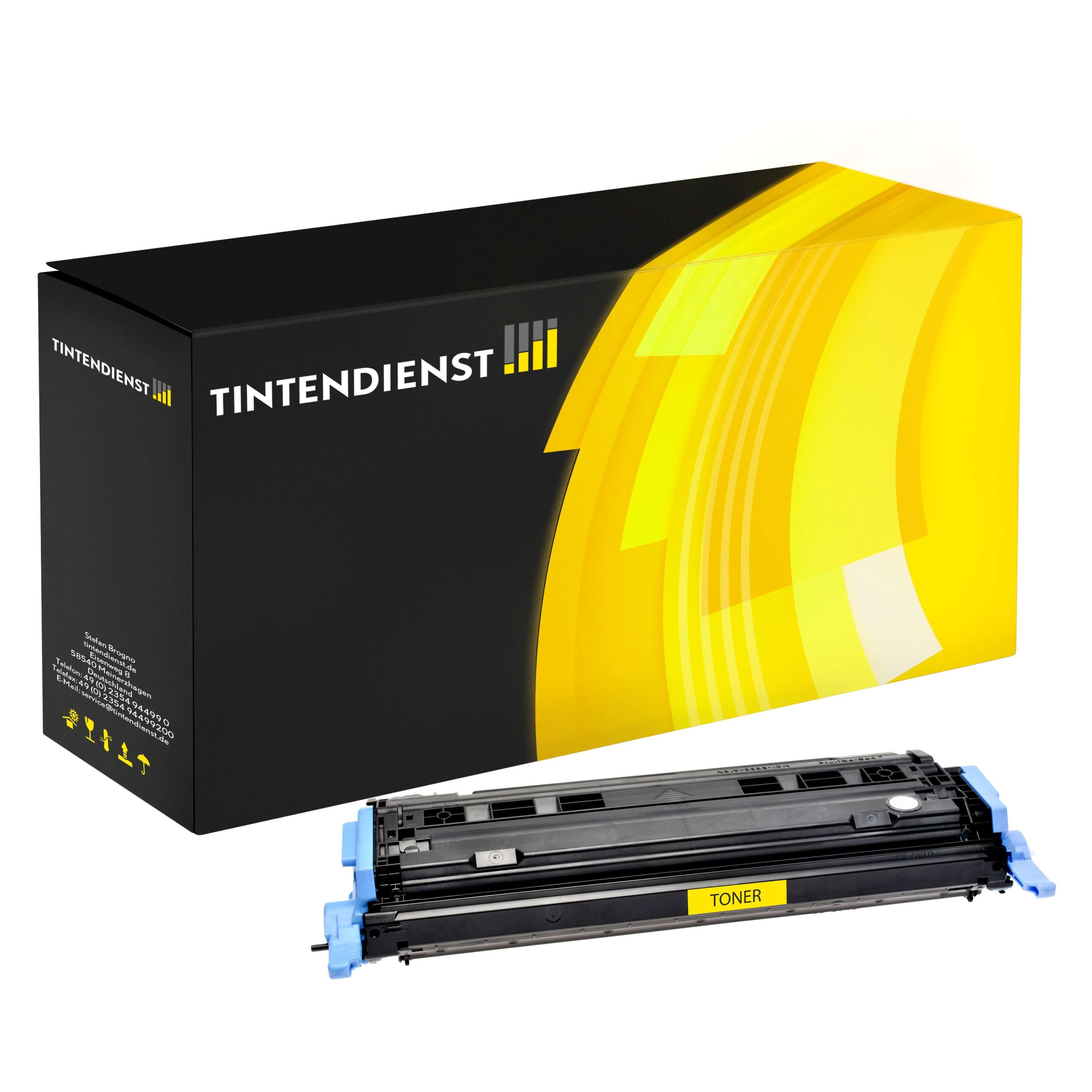 Toner kompatibel zu Canon 707Y XL, gelb