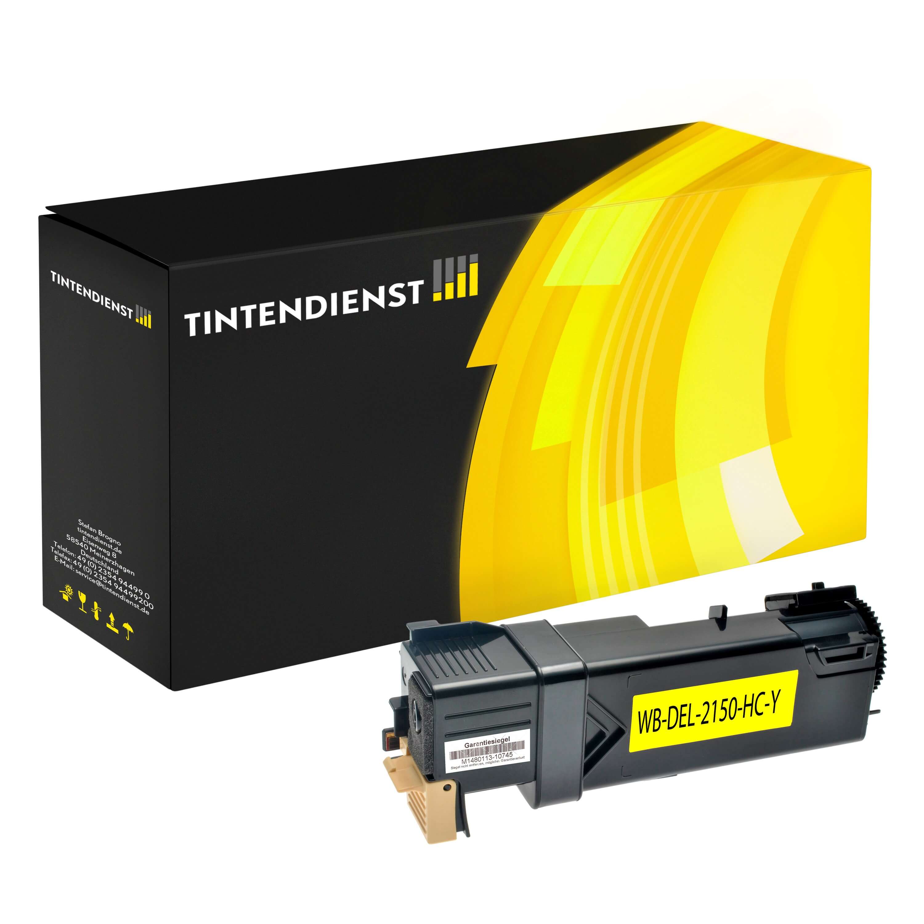 Toner kompatibel zu Dell 9X54J, gelb