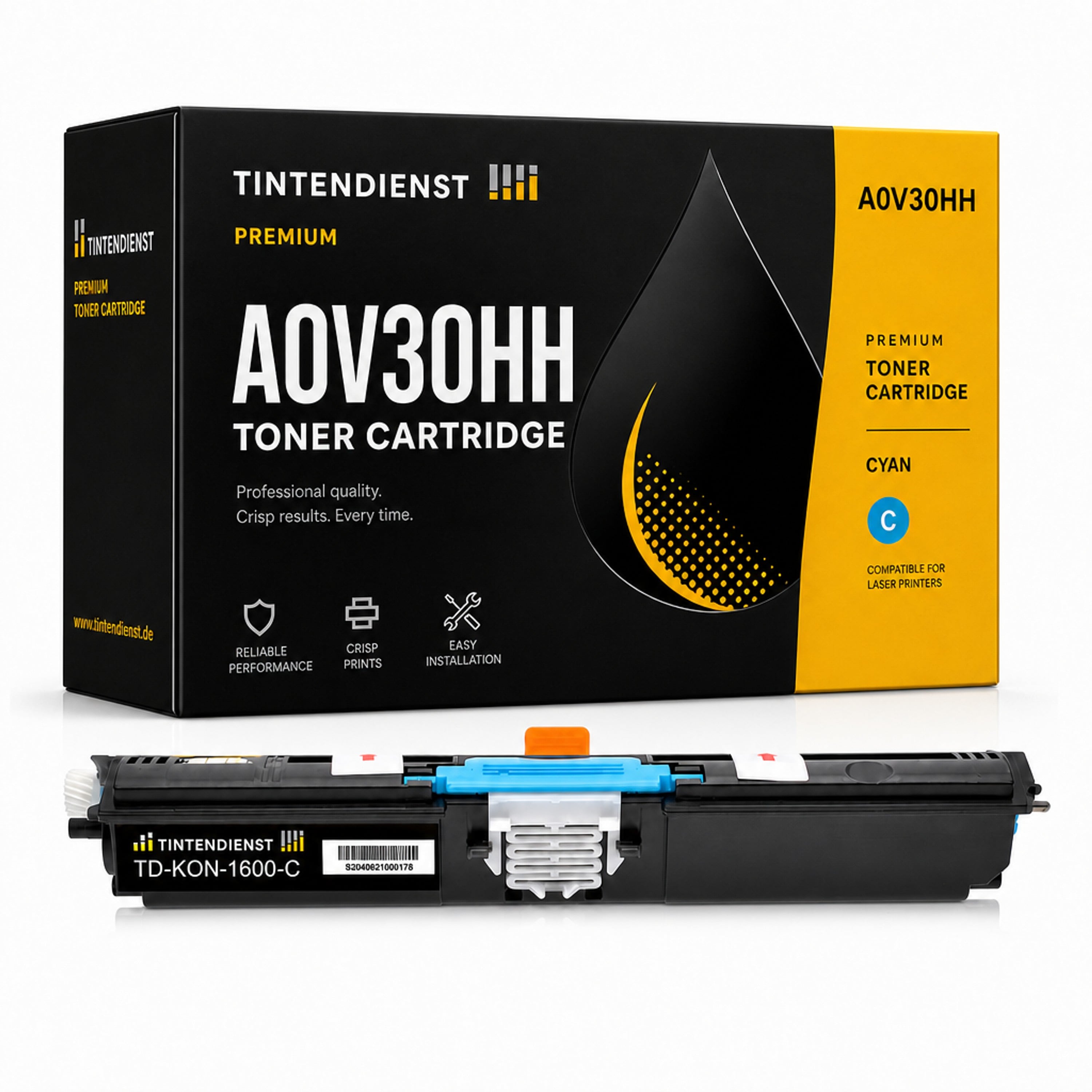 Toner kompatibel zu Konica Minolta A0V30HH, cyan