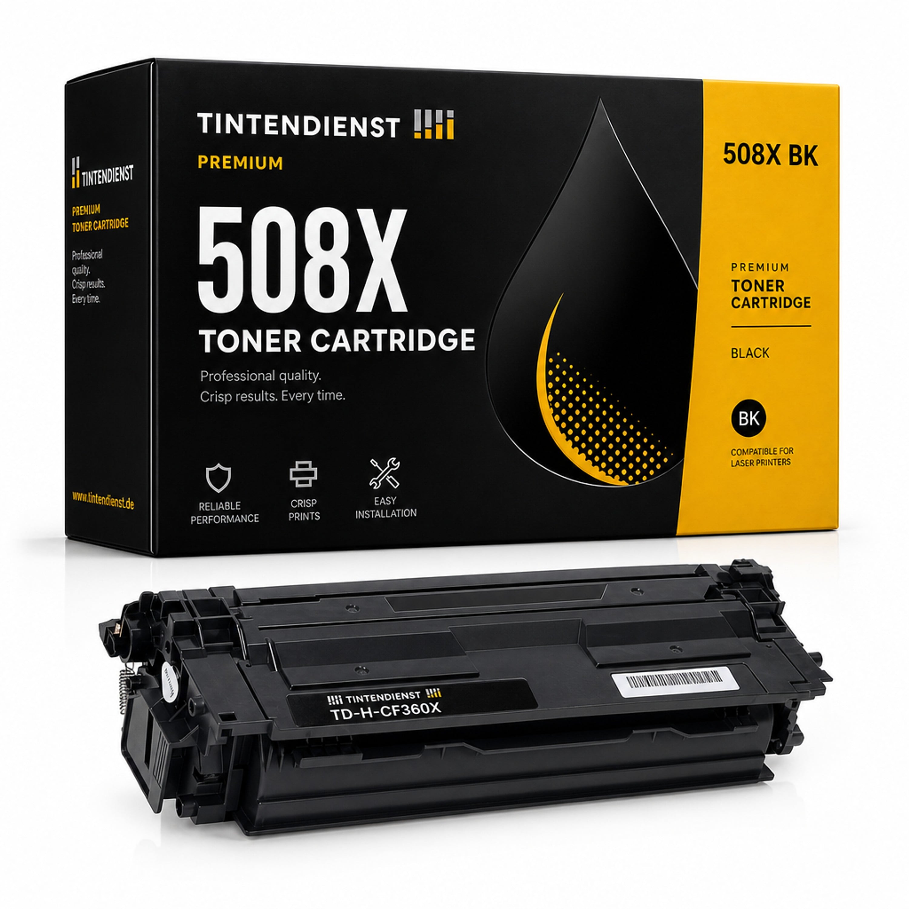Toner kompatibel zu HP 508X, schwarz