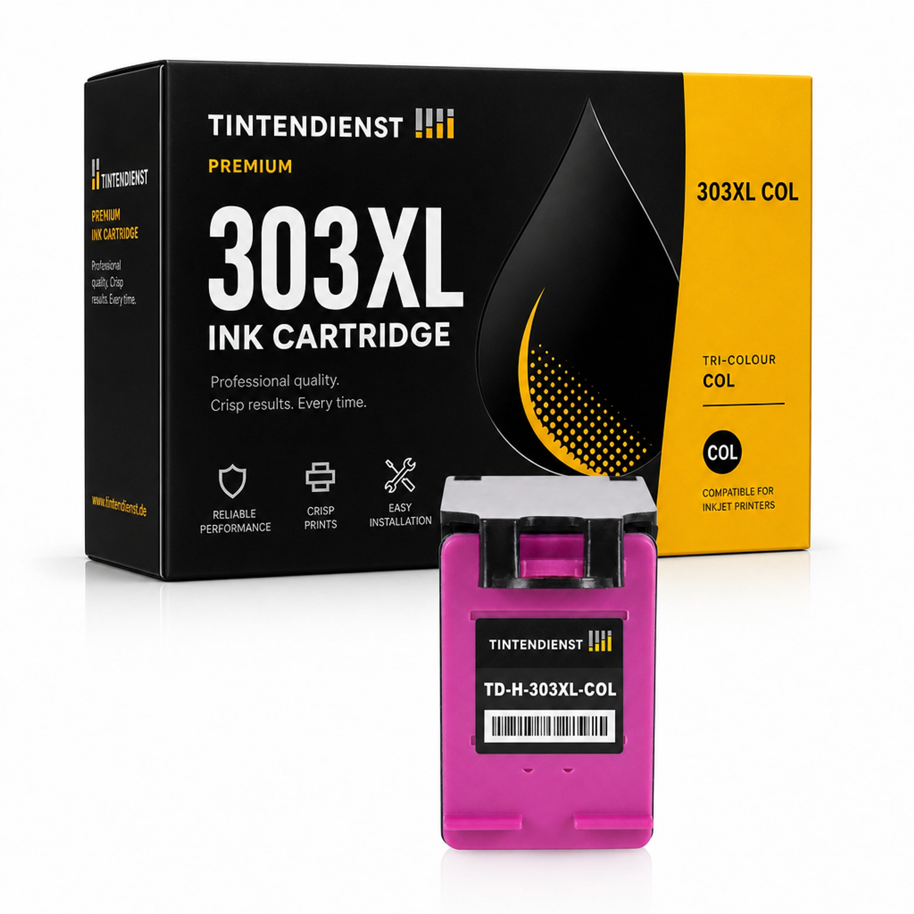 Druckerpatrone kompatibel zu HP 303XL, color