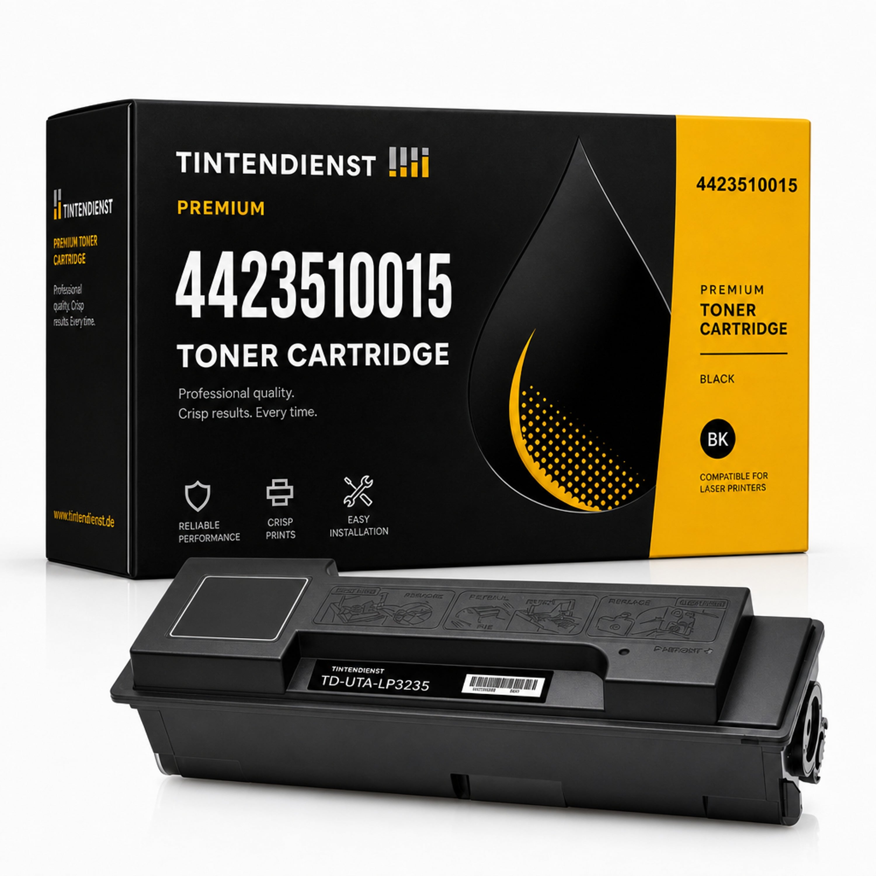 Toner kompatibel zu Triumph Adler 4423510015, schwarz