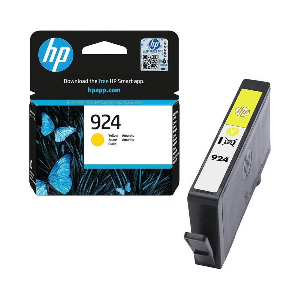 Original HP Tintenpatrone 4K0U5NE / 924 Gelb