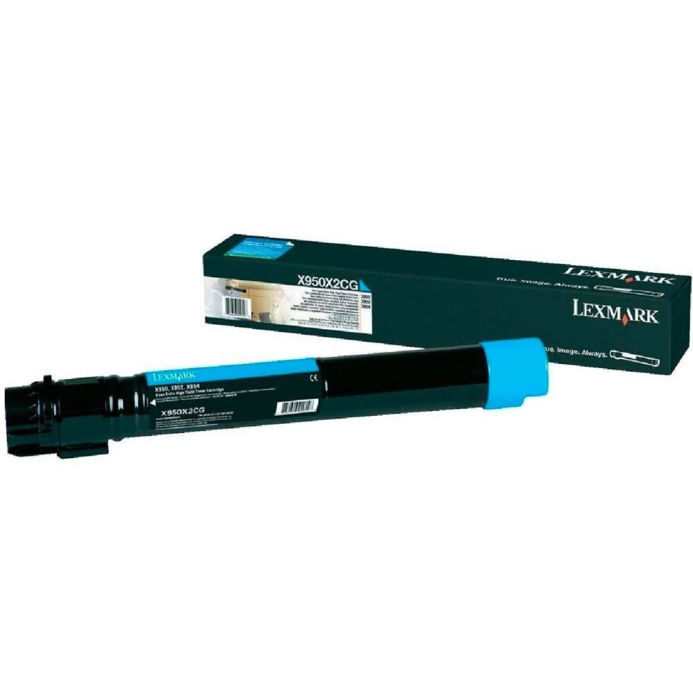 Original Lexmark Toner X950X2CG Cyan