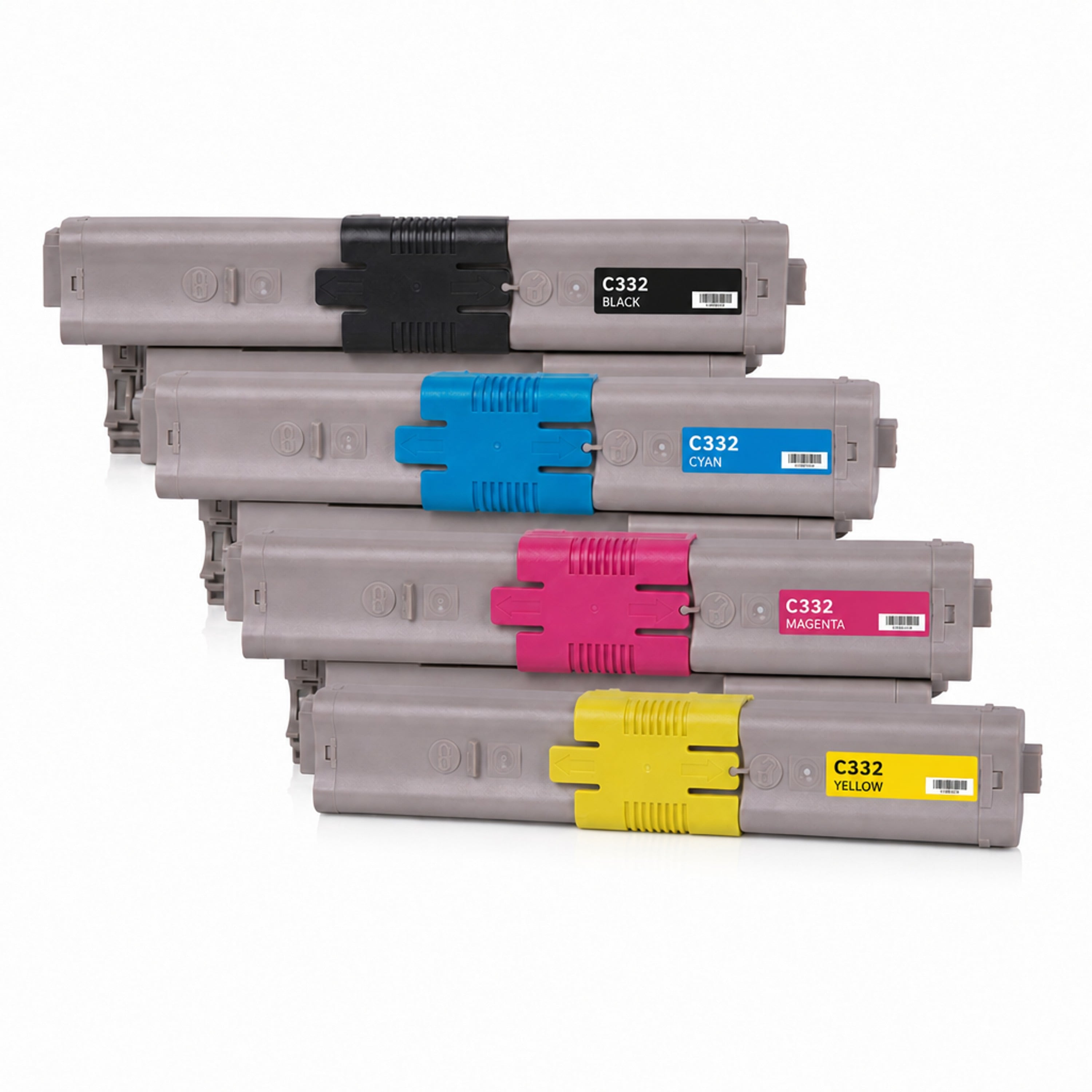 Multipack - Toner ersetzt OKI 46508712, 4 Toner
