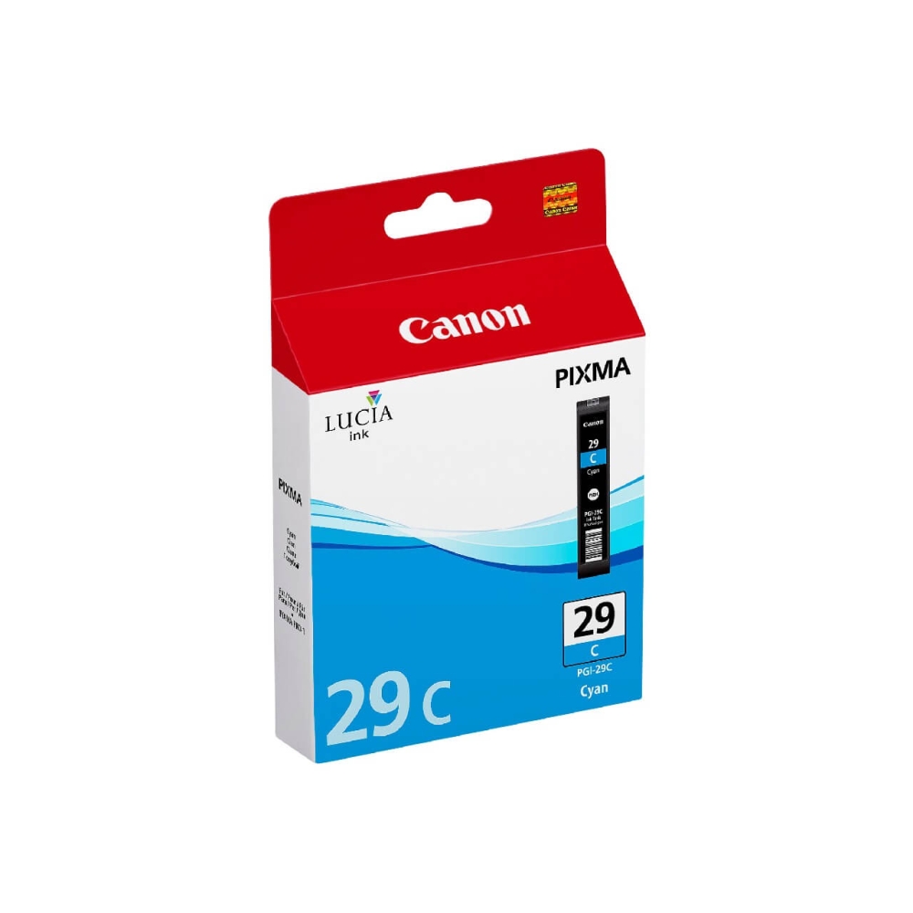 Original Canon Tintenpatrone 4873B001 / PGI-29C Cyan