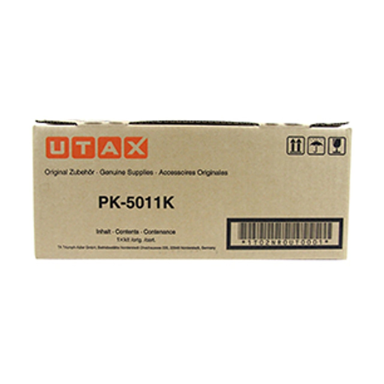 Utax 1T02NR0UT0 Toner schwarz – Original Utax