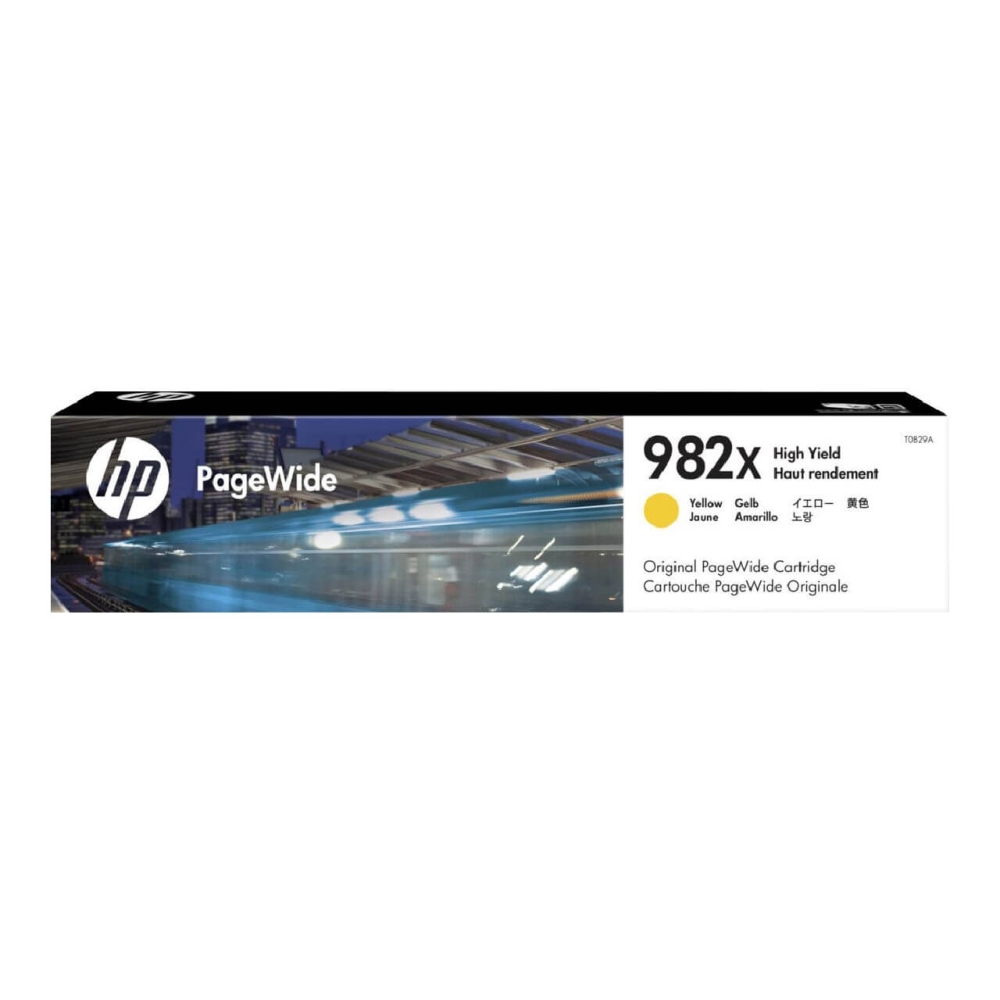 Original HP Tintenpatrone T0B29A / 982X Gelb
