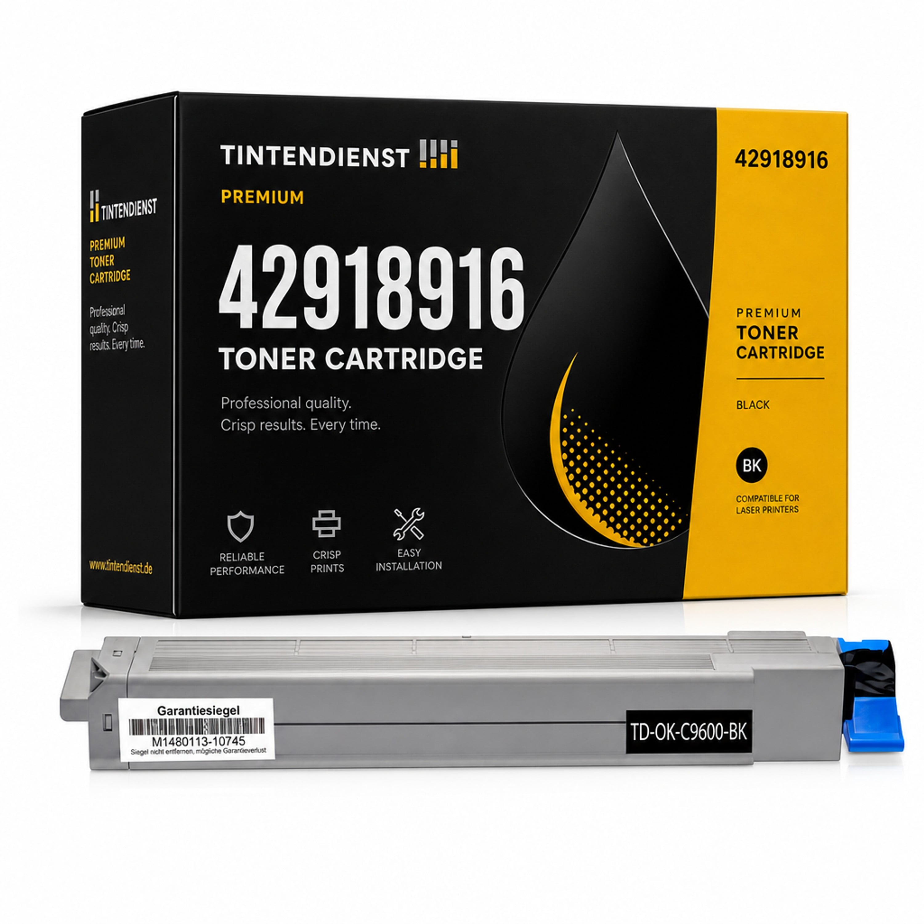 Toner kompatibel zu OKI 42918916, schwarz