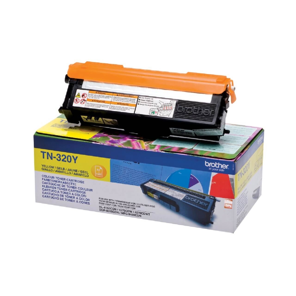 Original Toner für Brother TN-320Y