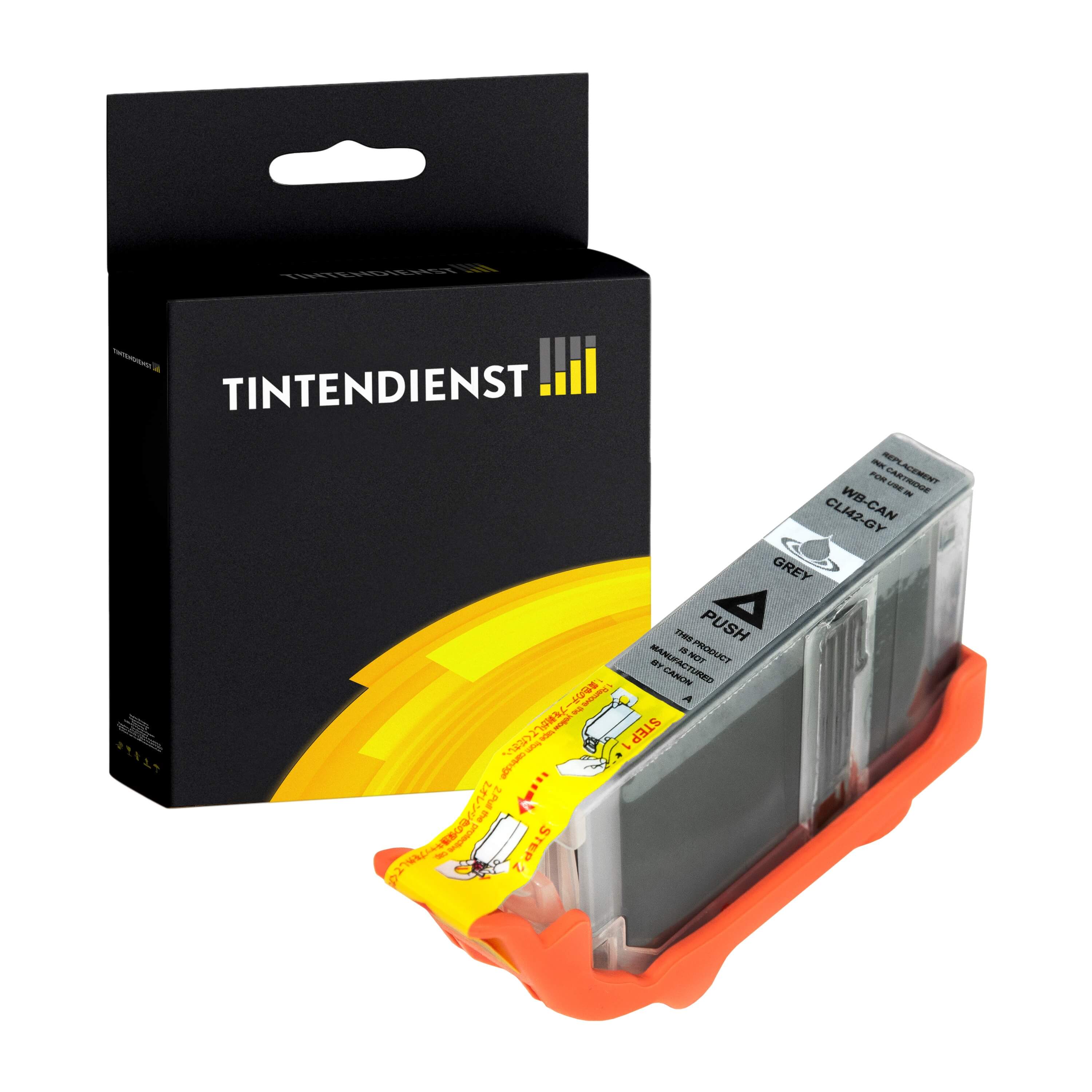 Tintendienst kompatibel für Canon Tintenpatrone 6390B001 / CLI-42GY Grau