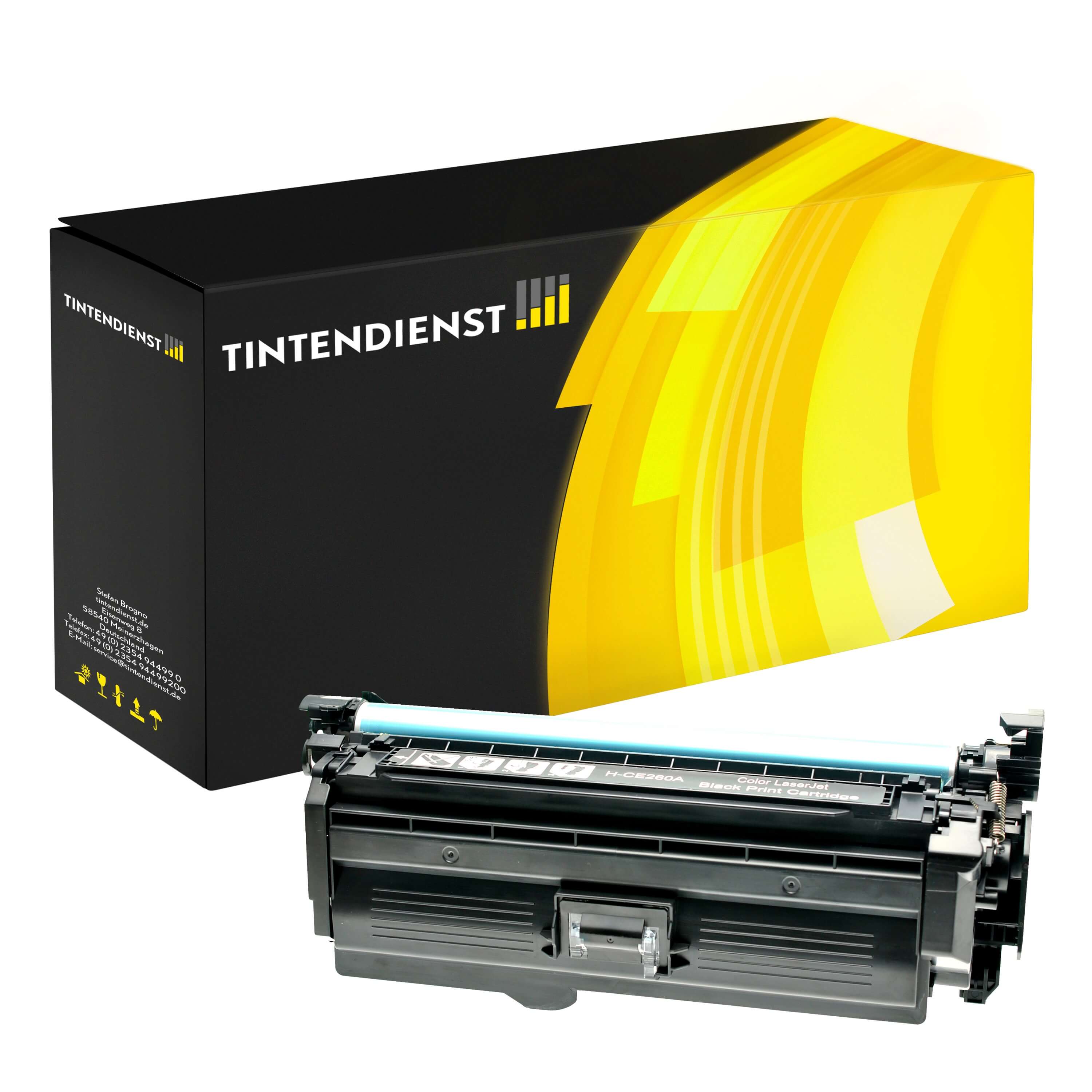 Toner kompatibel zu HP 647A, schwarz