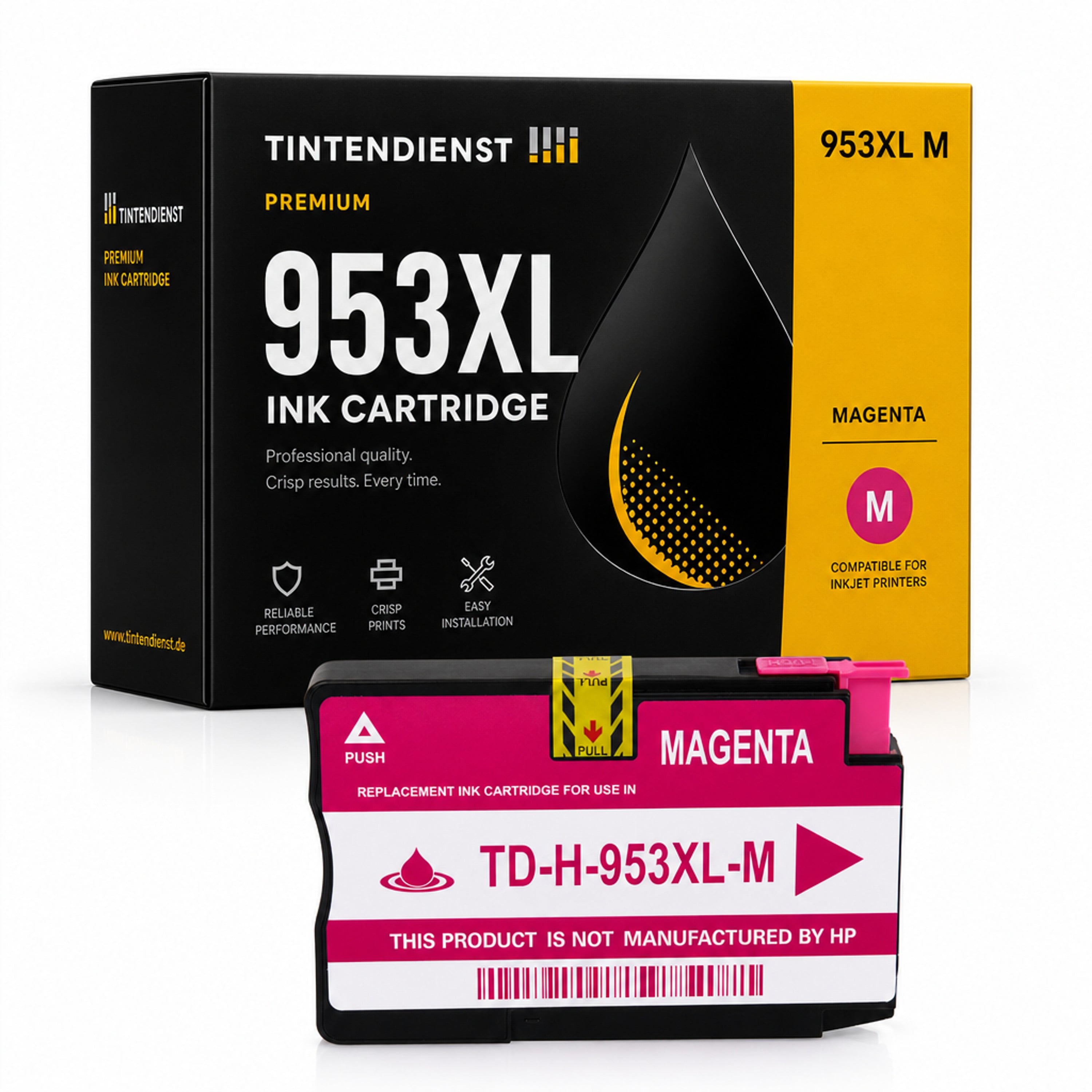 Druckerpatrone kompatibel zu HP 953XL, magenta