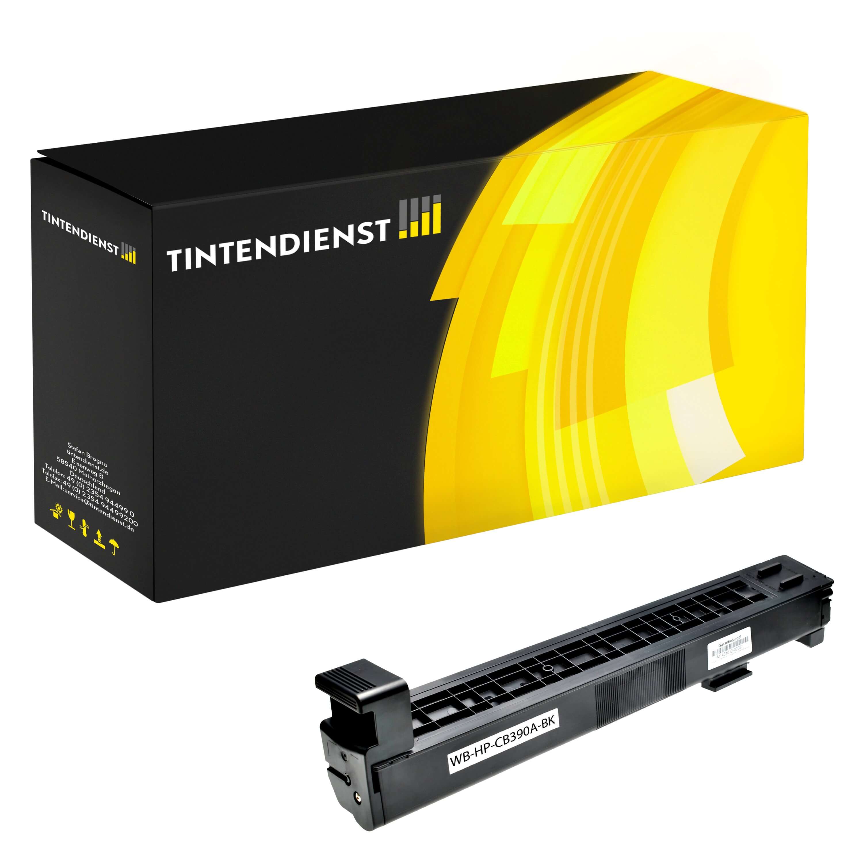 Toner kompatibel zu HP 825A, schwarz