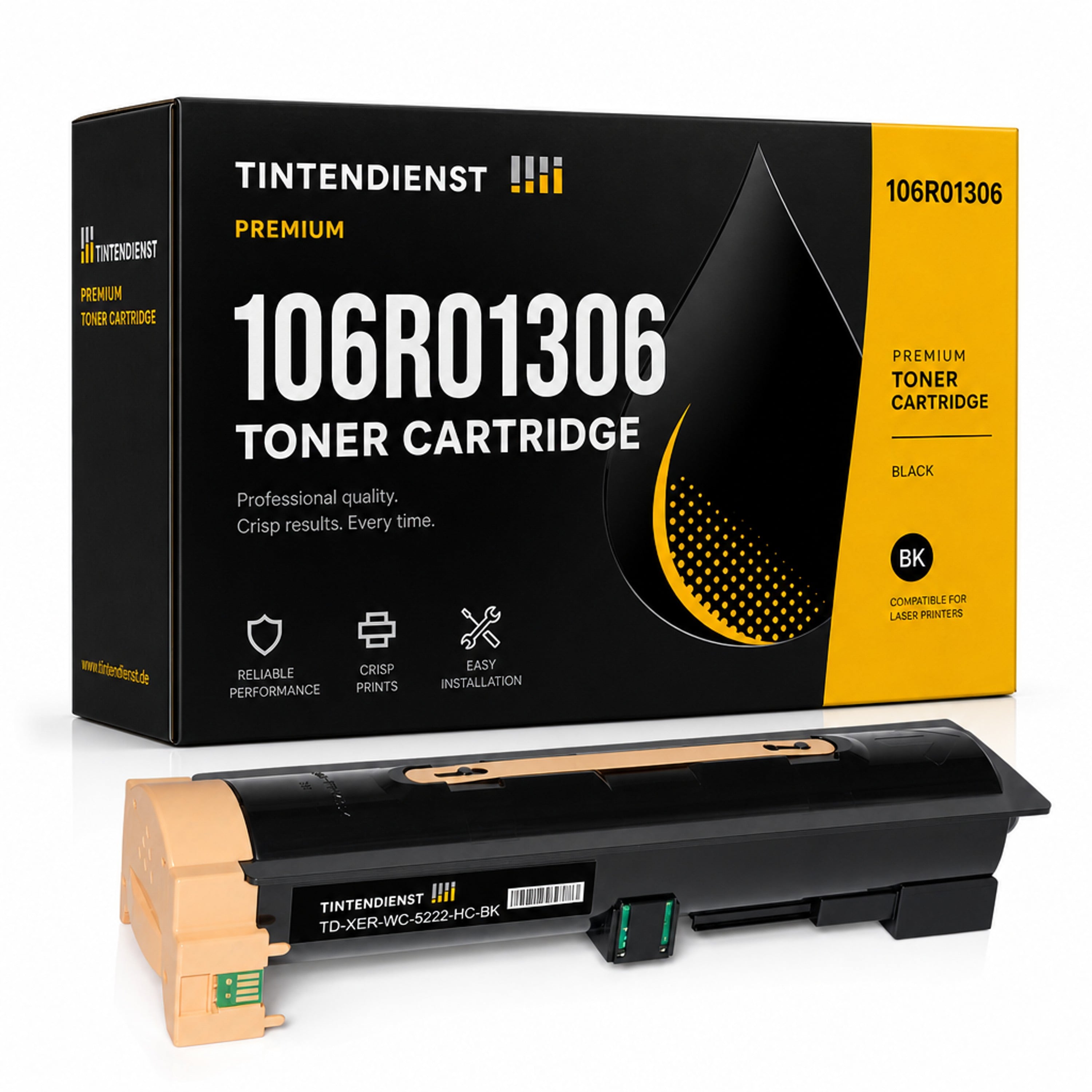 Toner kompatibel zu Xerox 106R01306, schwarz