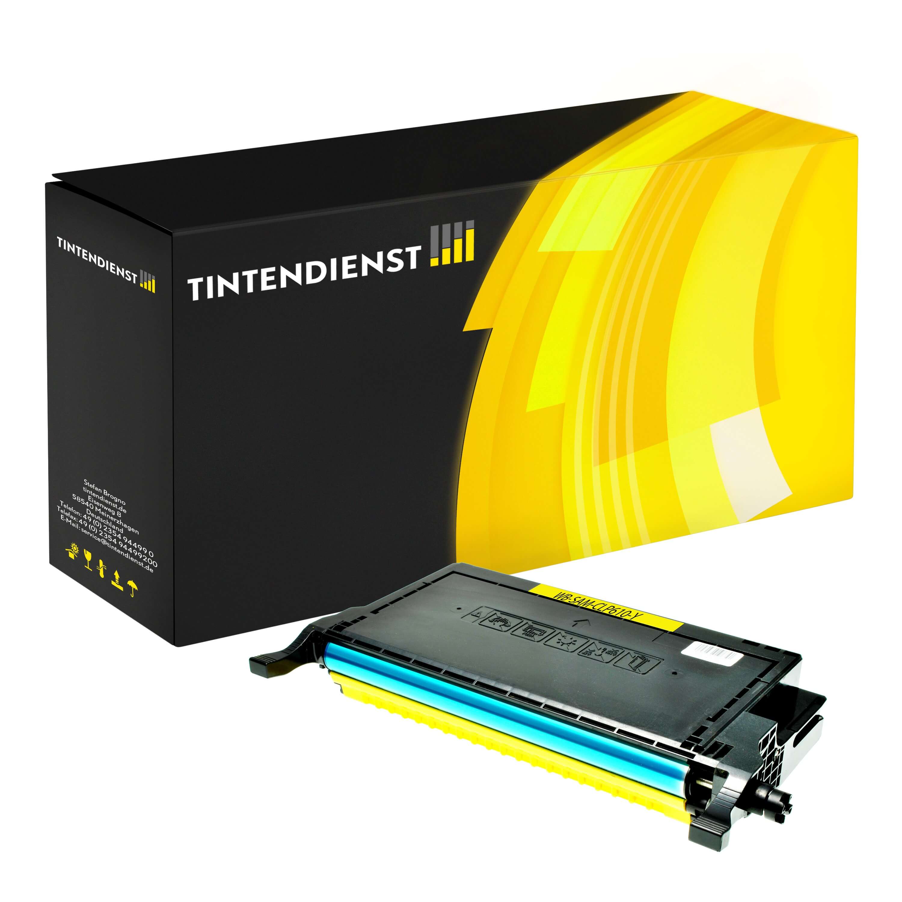 Tintendienst Toner Samsung CLP610 CLP660 HC CLP-Y660B y