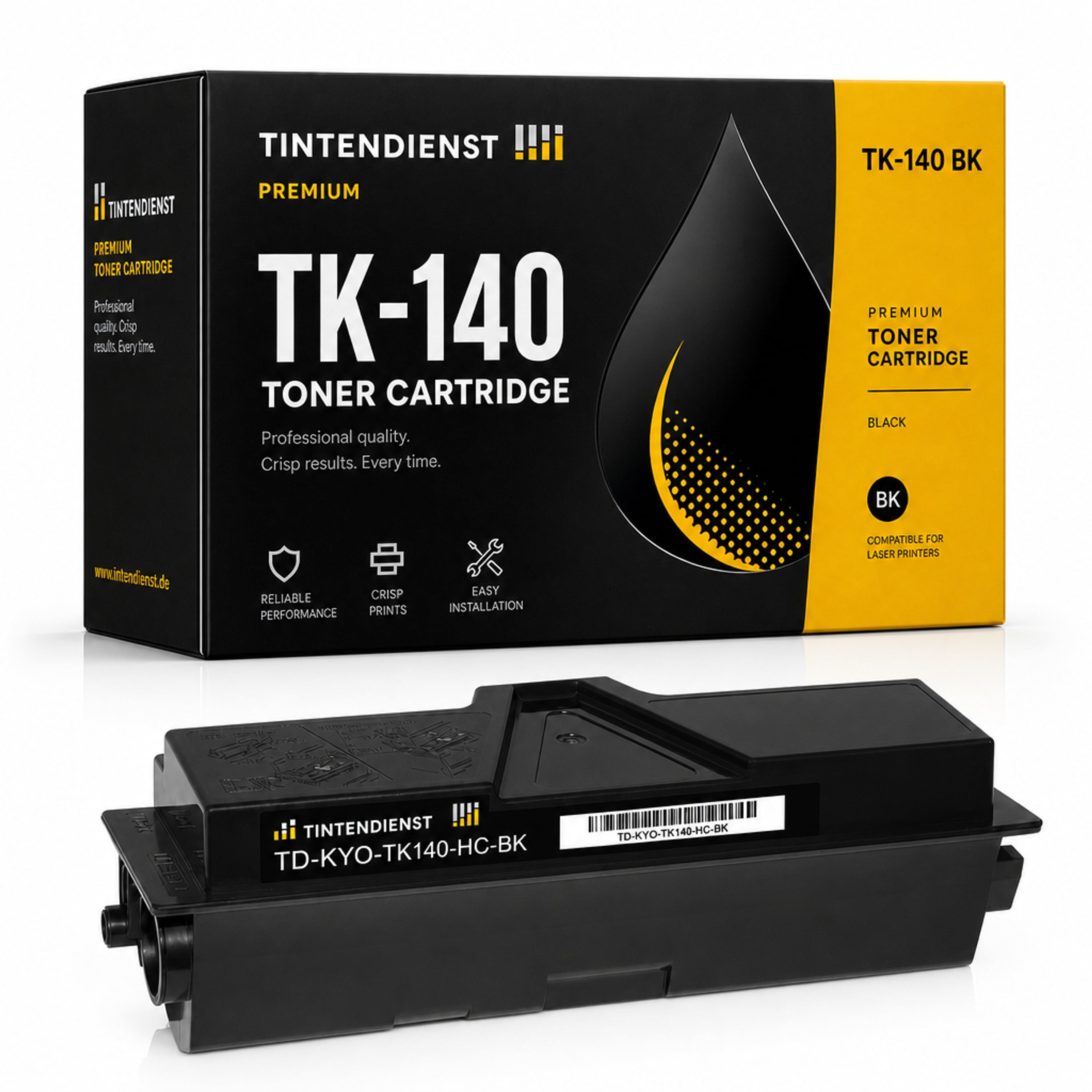 Toner kompatibel zu Kyocera TK-140, schwarz