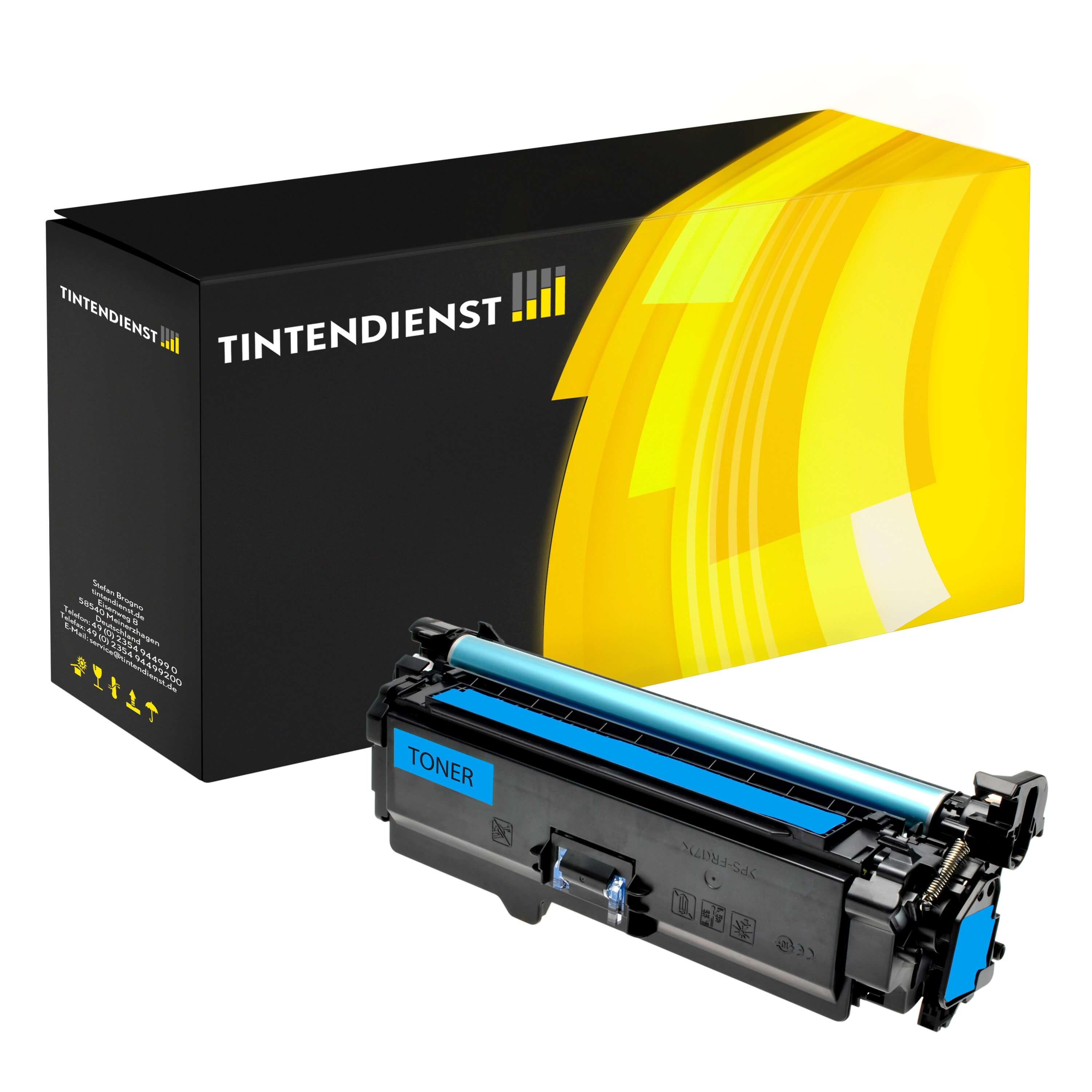 Toner kompatibel zu HP 504A, cyan