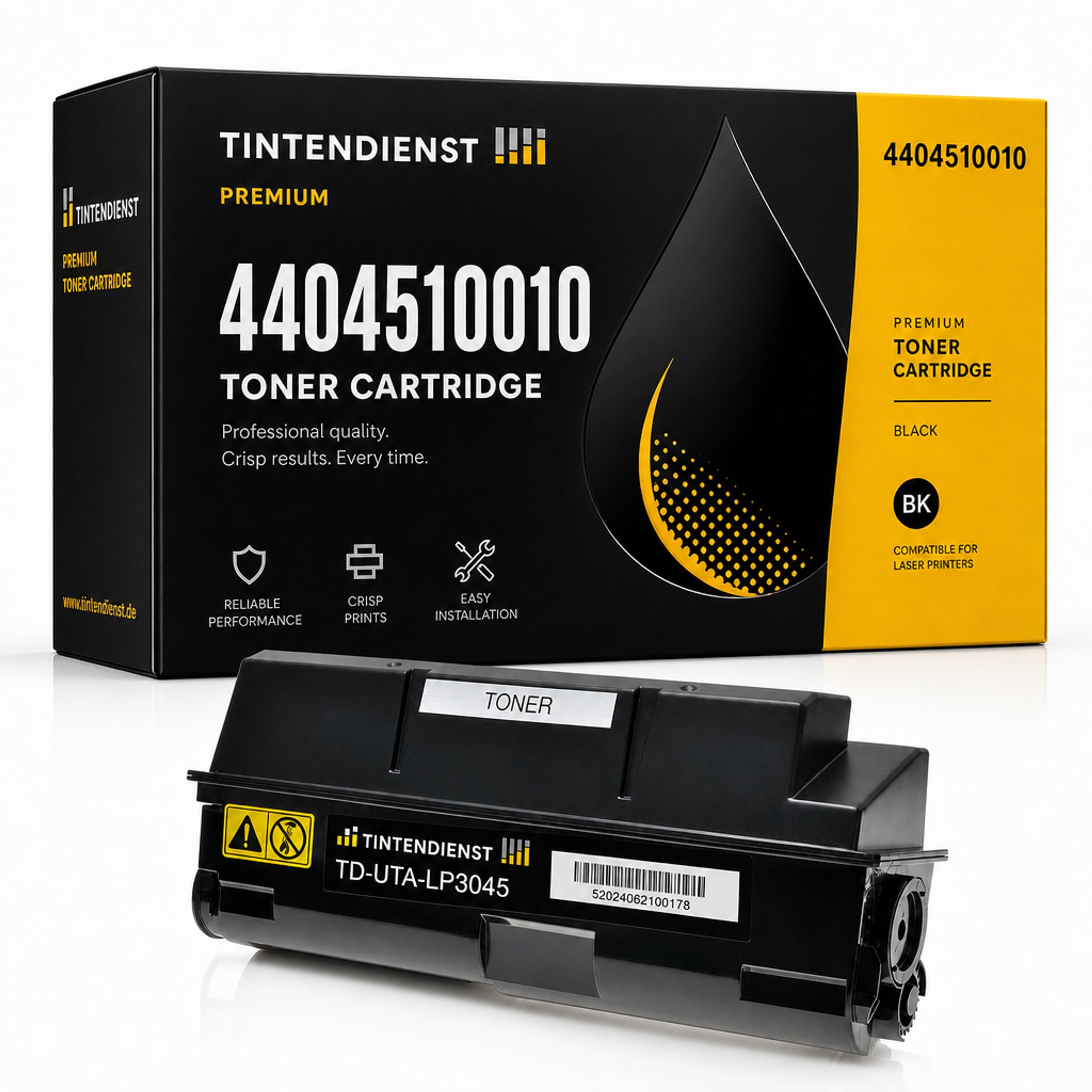 Toner kompatibel zu Utax 4404510010, schwarz