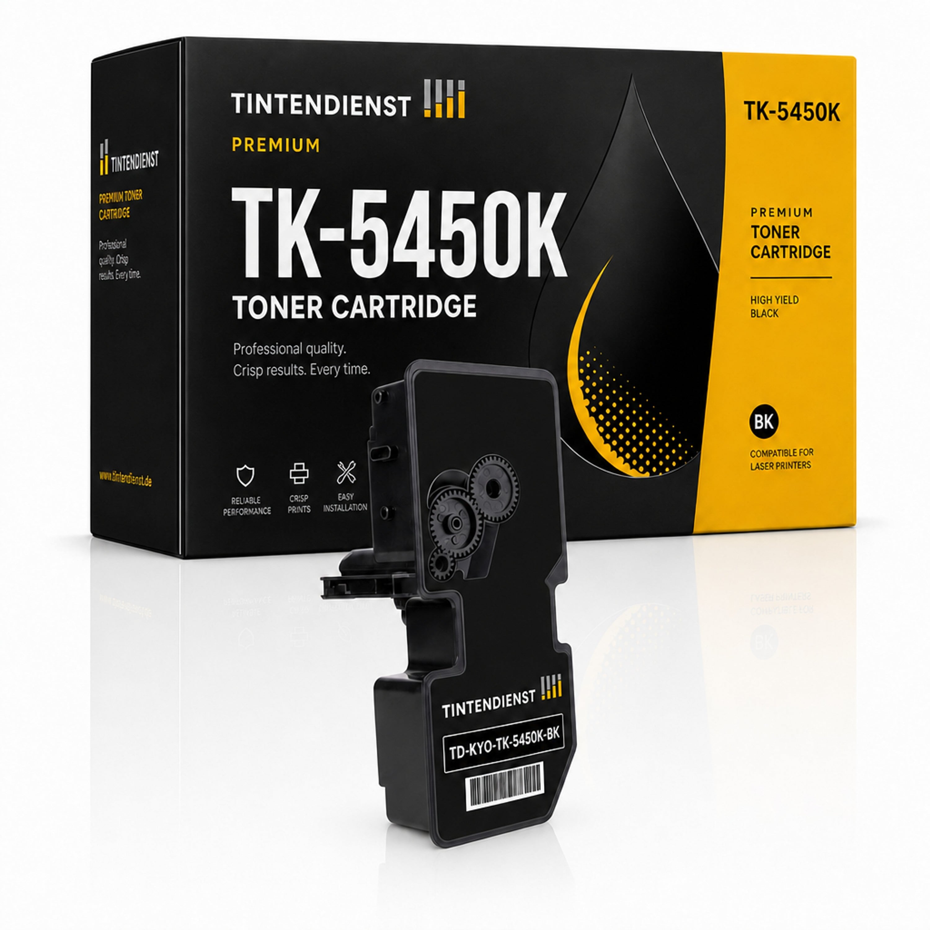 Toner kompatibel zu Kyocera TK-5450K, schwarz