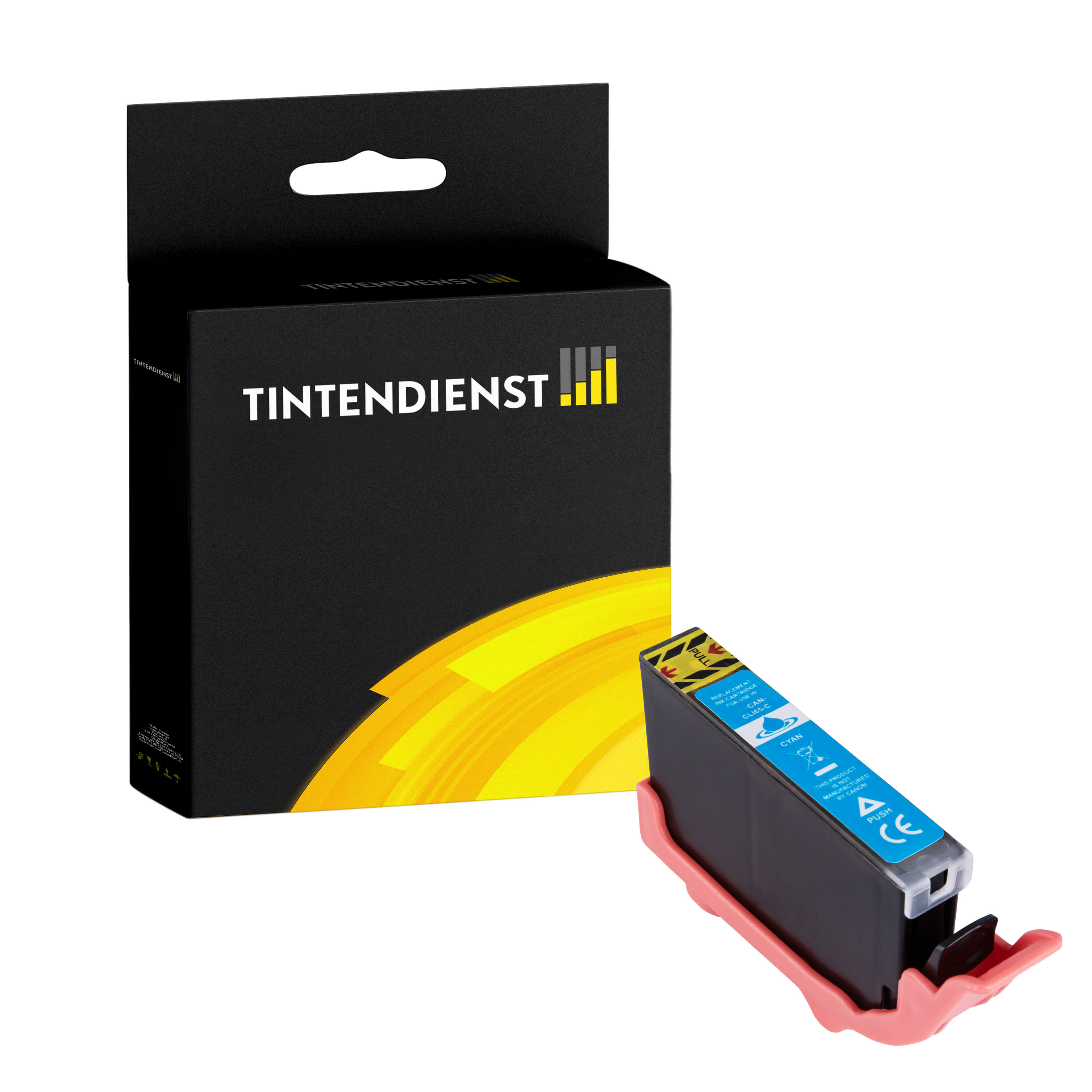 Tintendienst kompatibel für Canon Tintenpatrone 4216C001 / CLI-65C Cyan