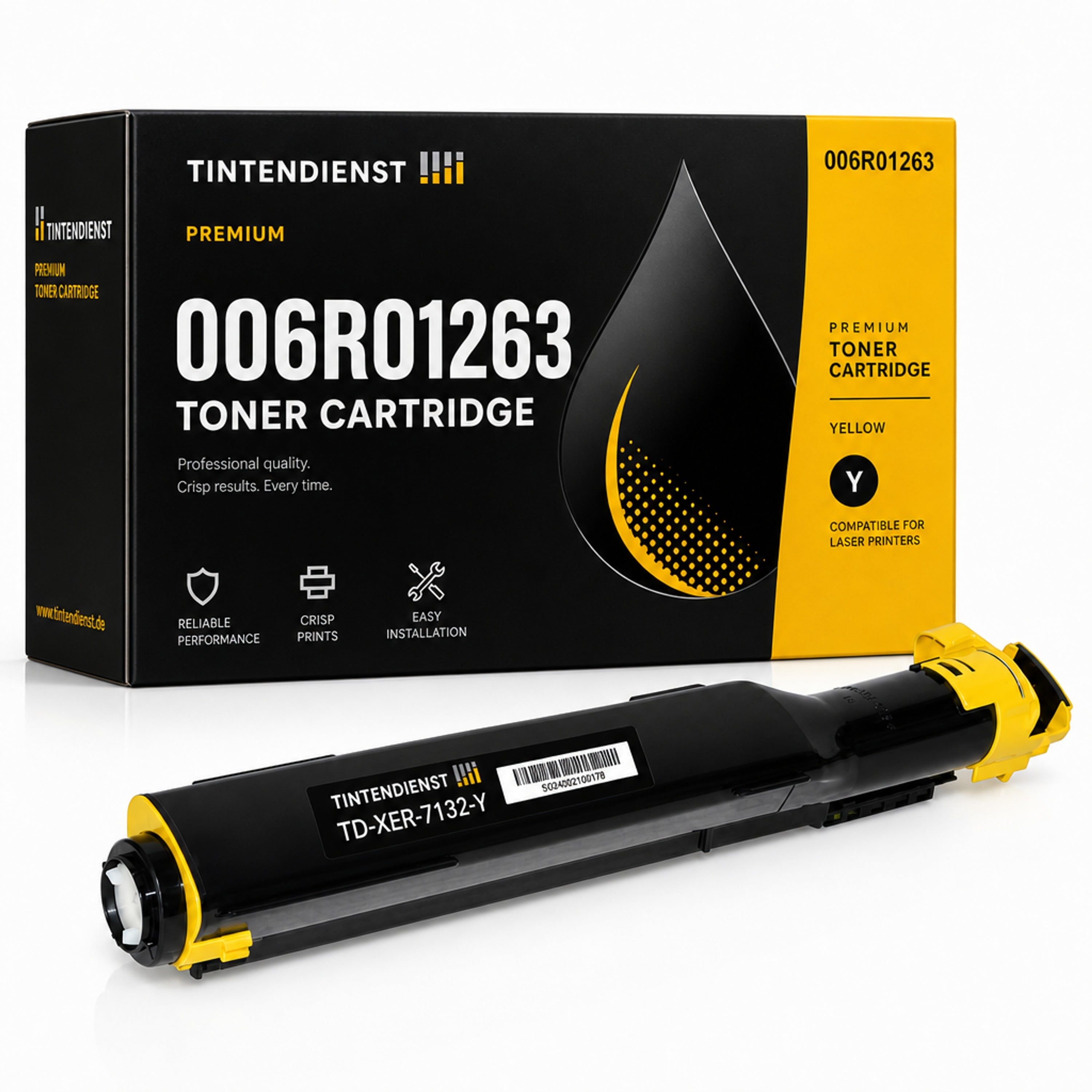 Toner kompatibel zu Xerox 006R01263, gelb