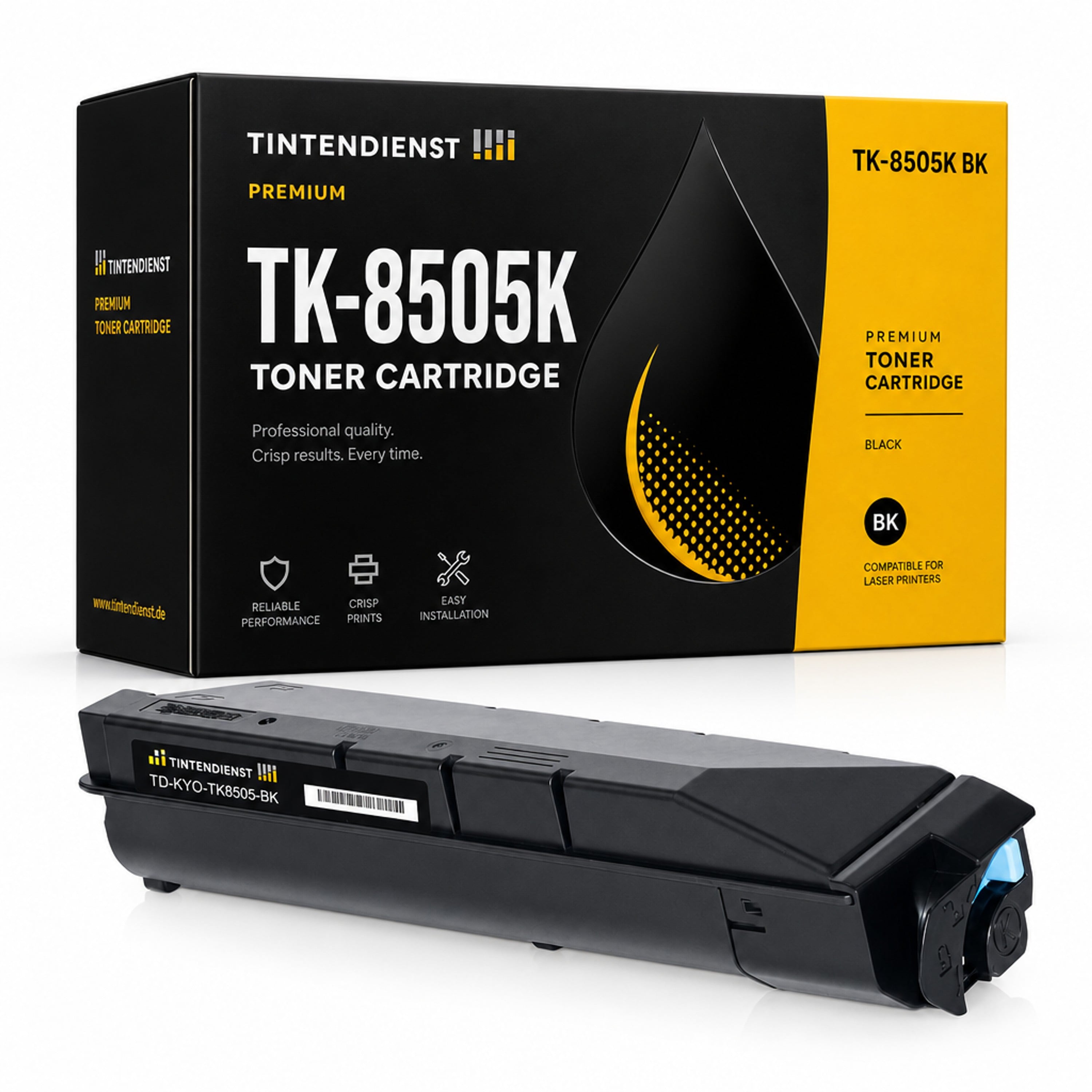 Toner kompatibel zu Kyocera TK-8505K, schwarz