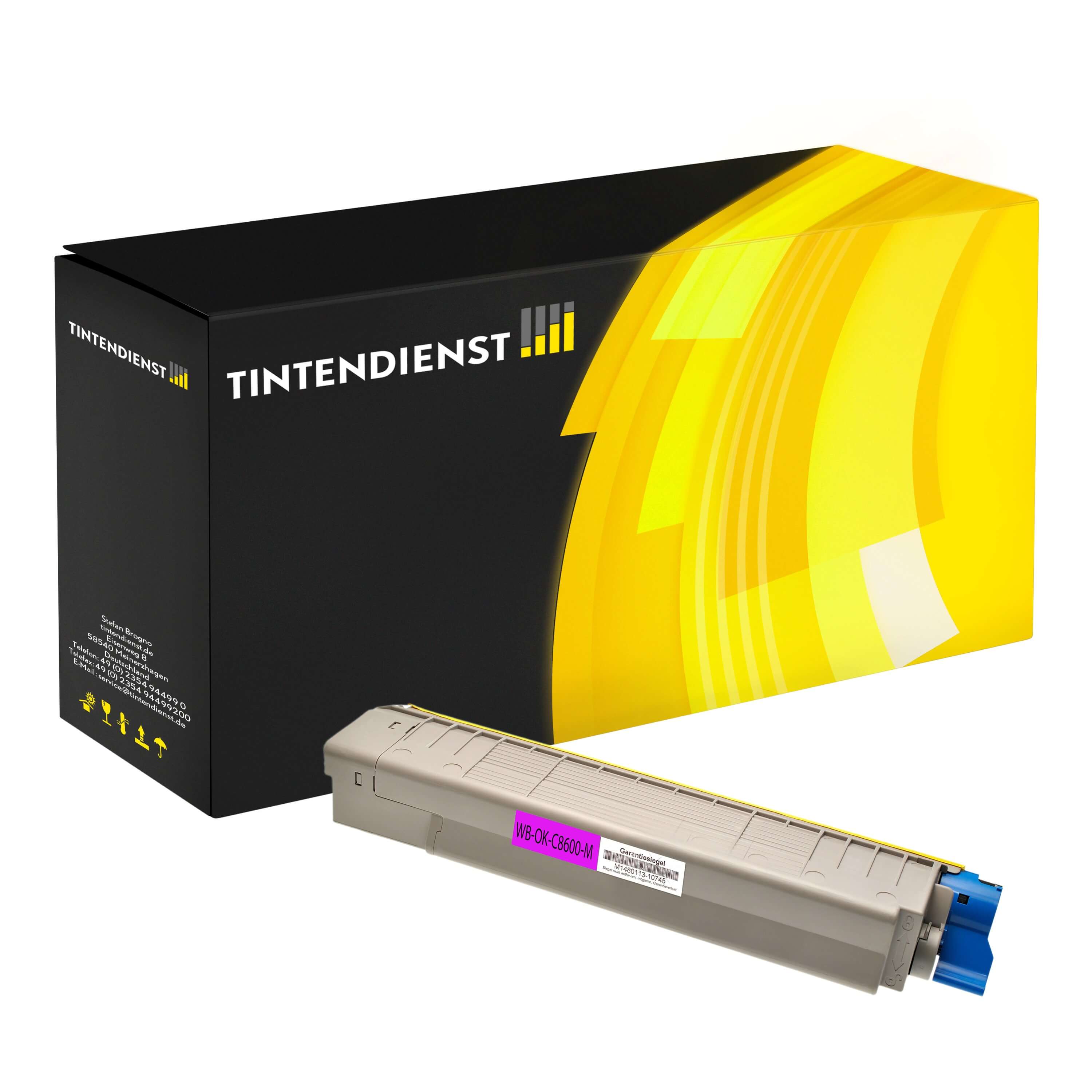 Toner kompatibel zu OKI 43487710 XL, magenta