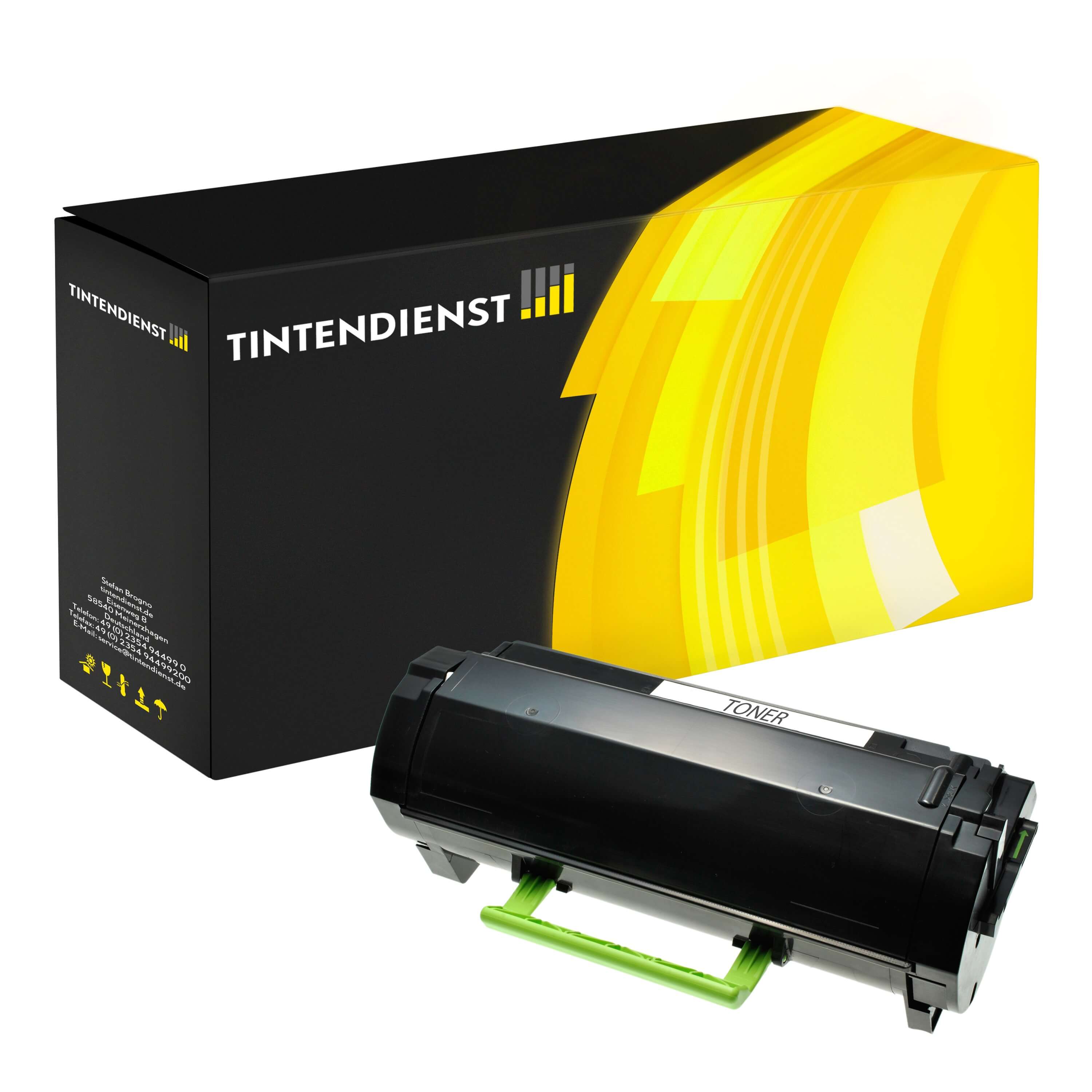 Toner kompatibel zu Lexmark 522H, schwarz