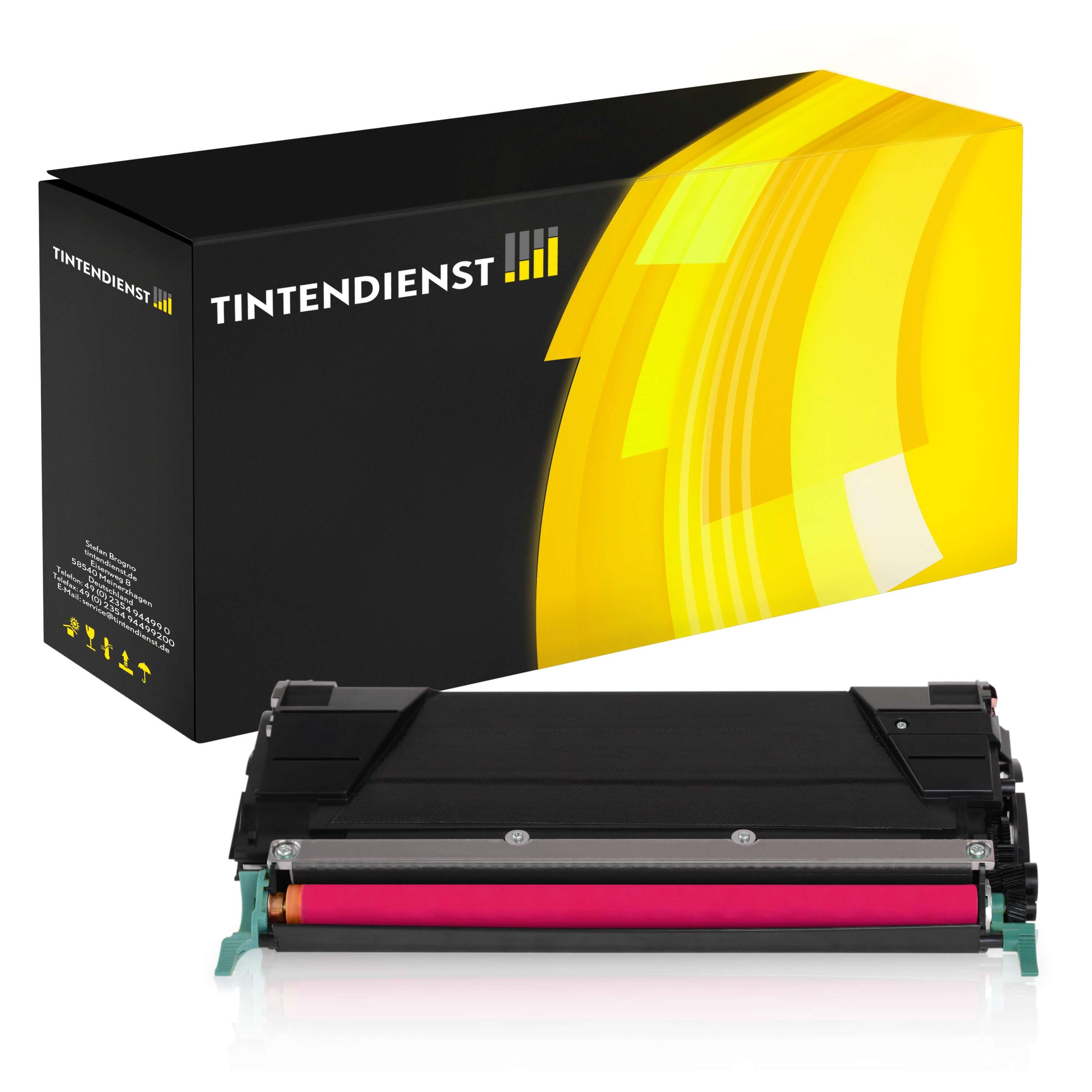 Toner kompatibel zu Lexmark X748H2MG, magenta
