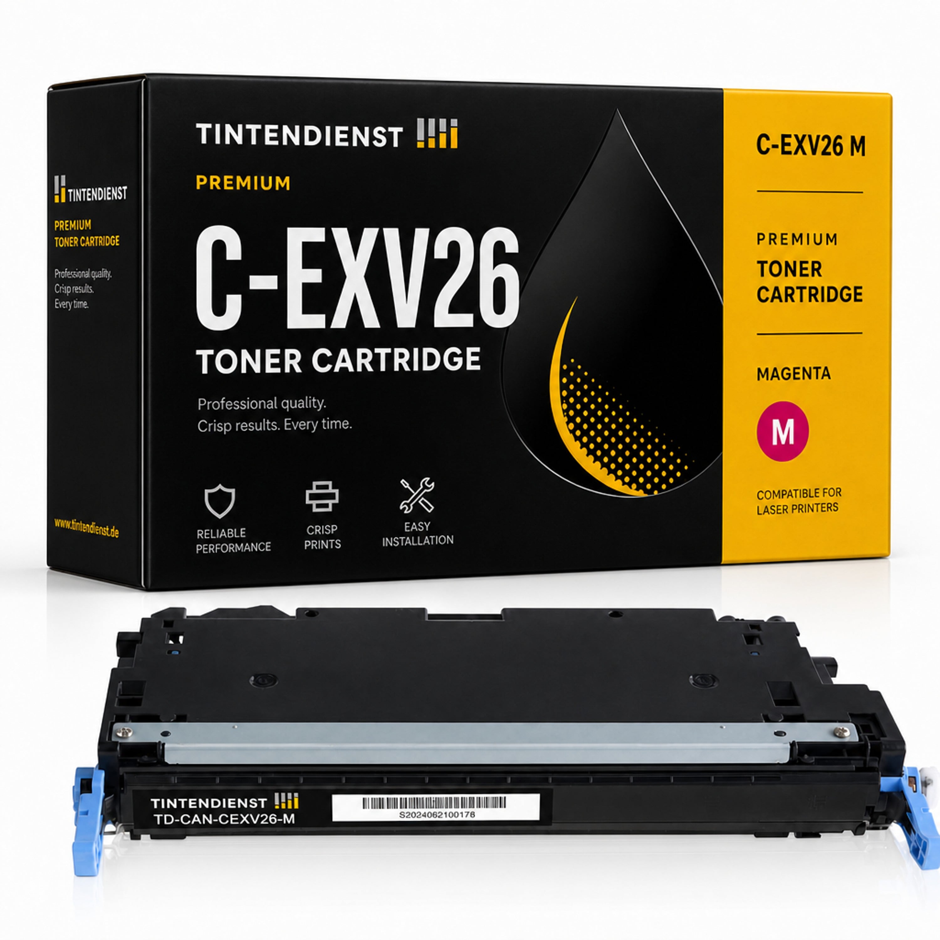 Toner kompatibel zu Canon C-EXV26, magenta