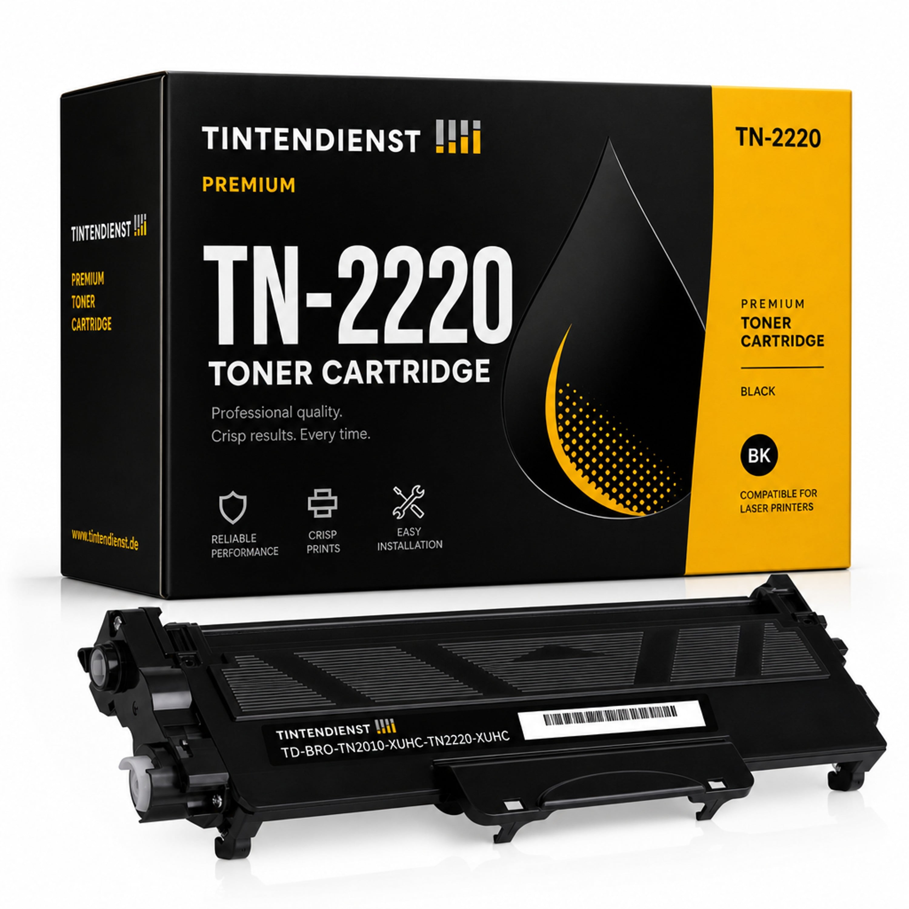 Toner kompatibel zu Brother TN-2220 XXL, schwarz