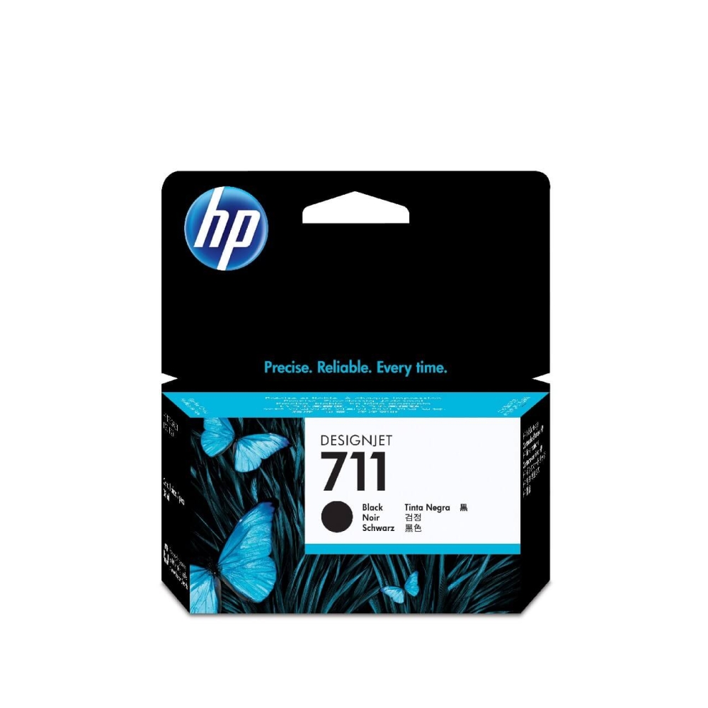 Original HP Tintenpatrone CZ129A / 711 Schwarz