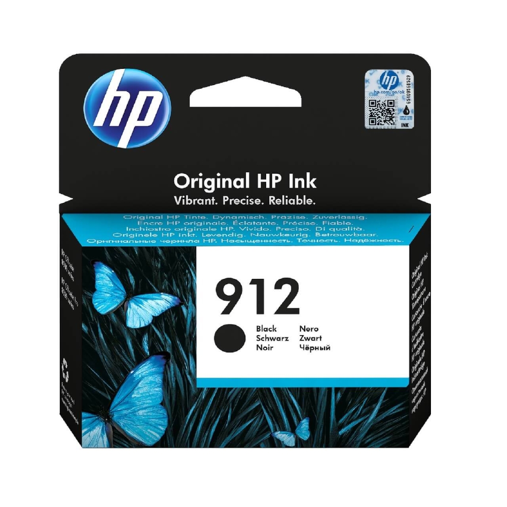 Original HP Tintenpatrone 3YL80AE / 912 Schwarz