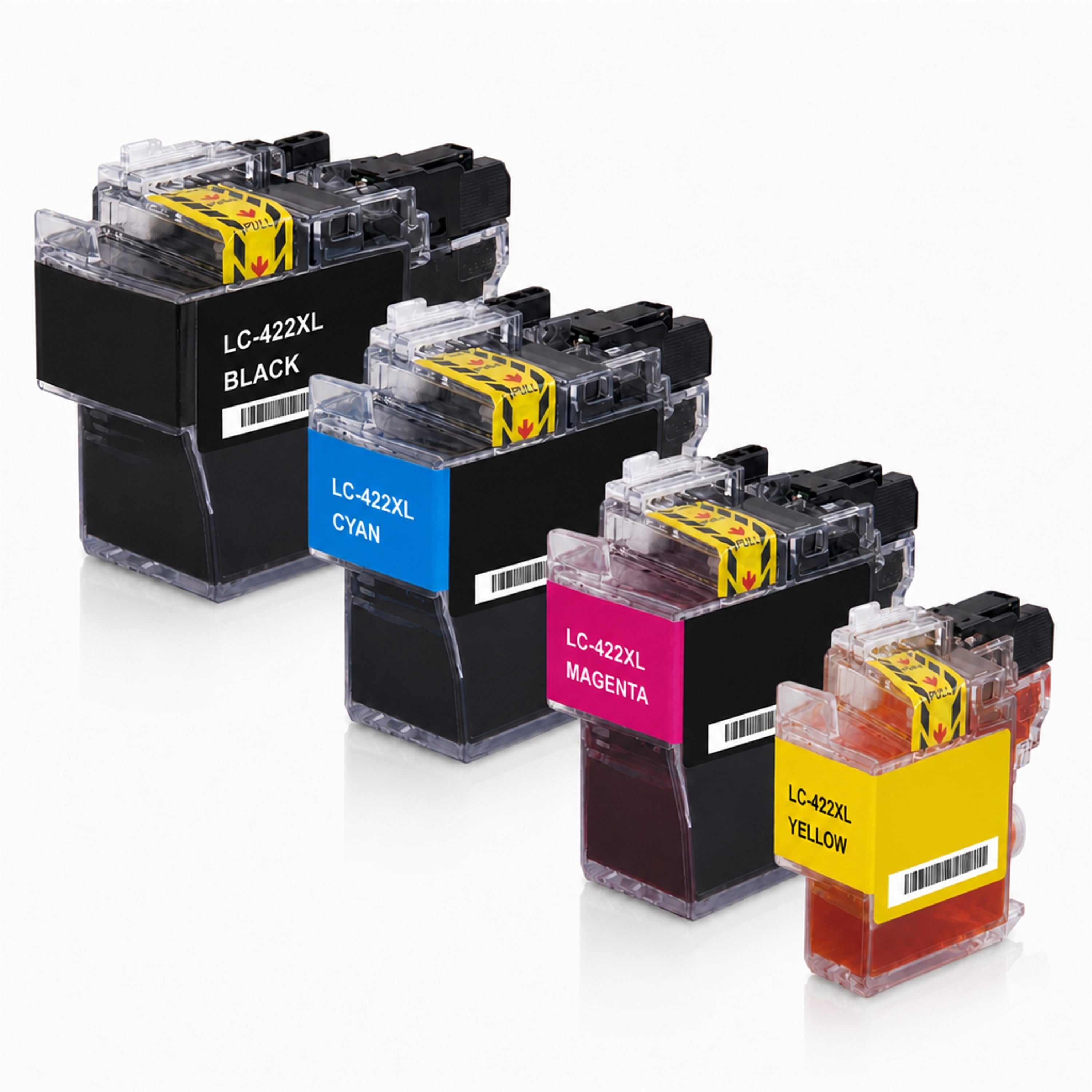 Multipack - Druckerpatrone ersetzt Brother LC-422VAL, 4 Patronen