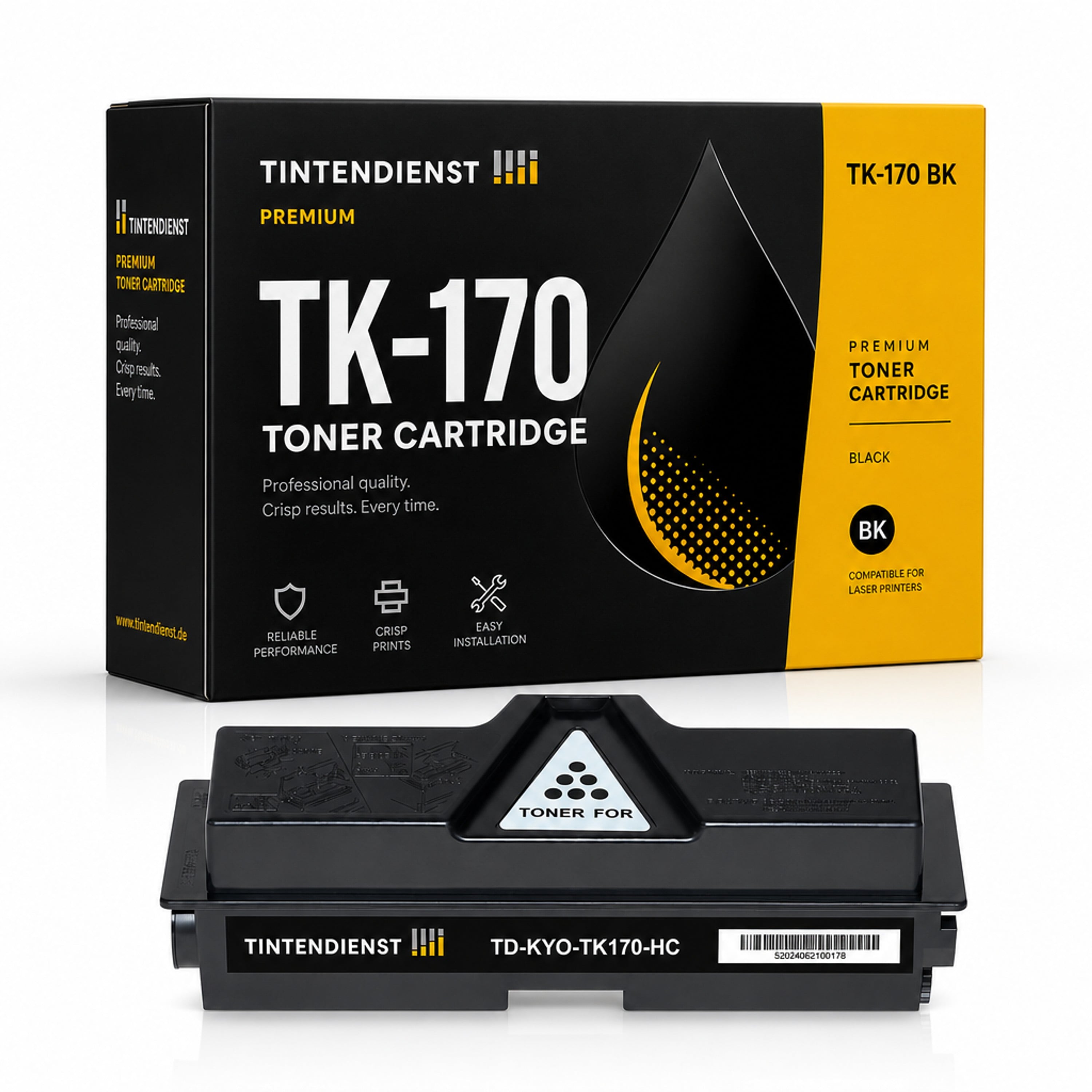 Toner kompatibel zu Kyocera TK-170, schwarz